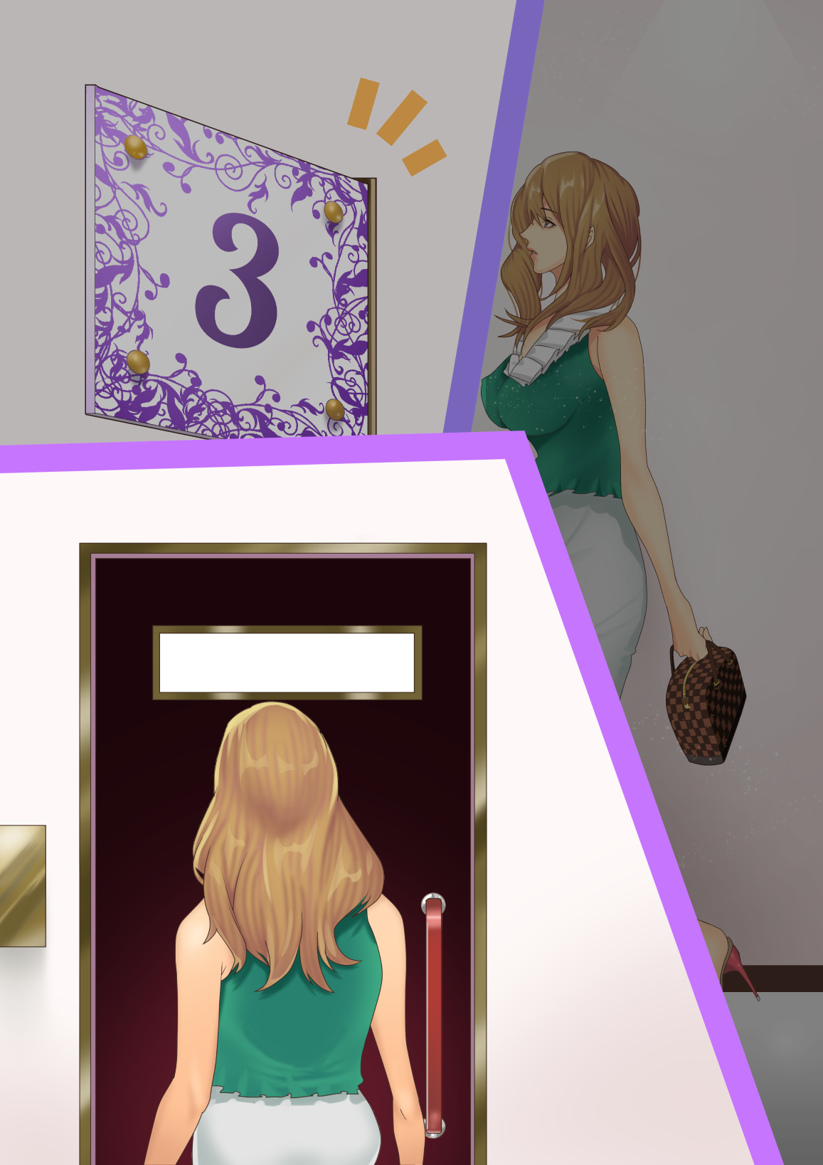 [くりーむぽんち] セレブ人妻・黒川サチの濃厚オイルマッサージ初体験 ～溺れる快楽・人妻に強●中出しSEX～