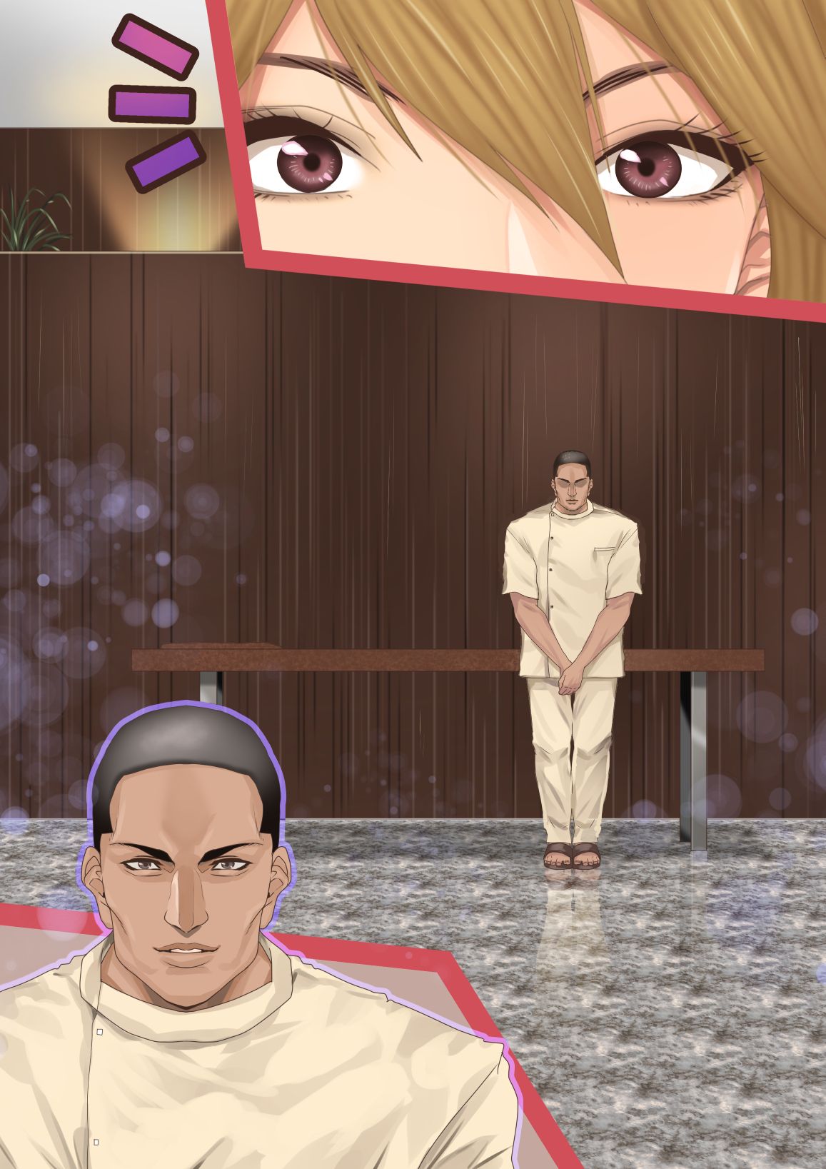 [くりーむぽんち] セレブ人妻・黒川サチの濃厚オイルマッサージ初体験 ～溺れる快楽・人妻に強●中出しSEX～