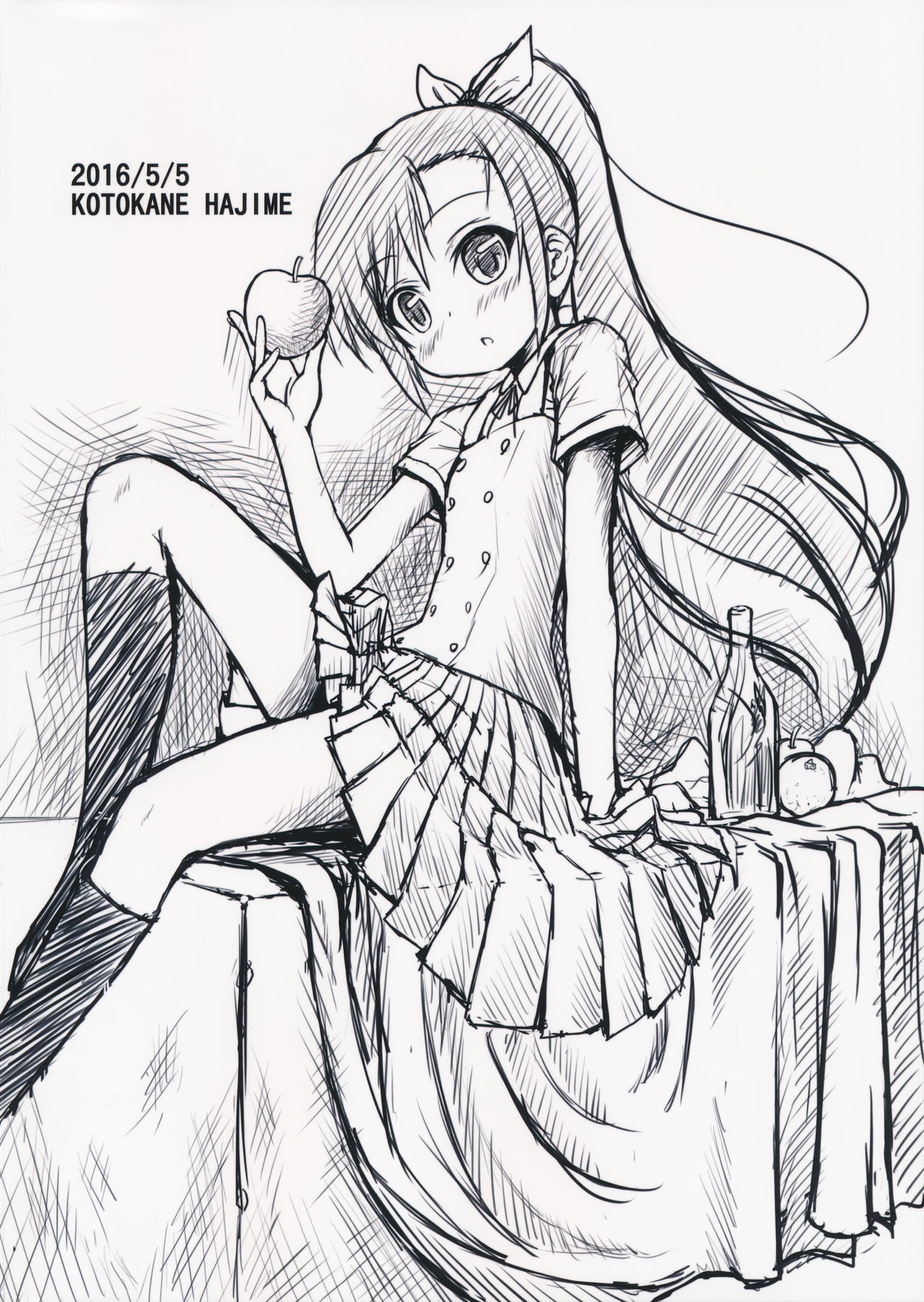 (コミティア116) [はじめりゅう (ことかねはじめ)] モデルおねがいします! [中国翻訳]