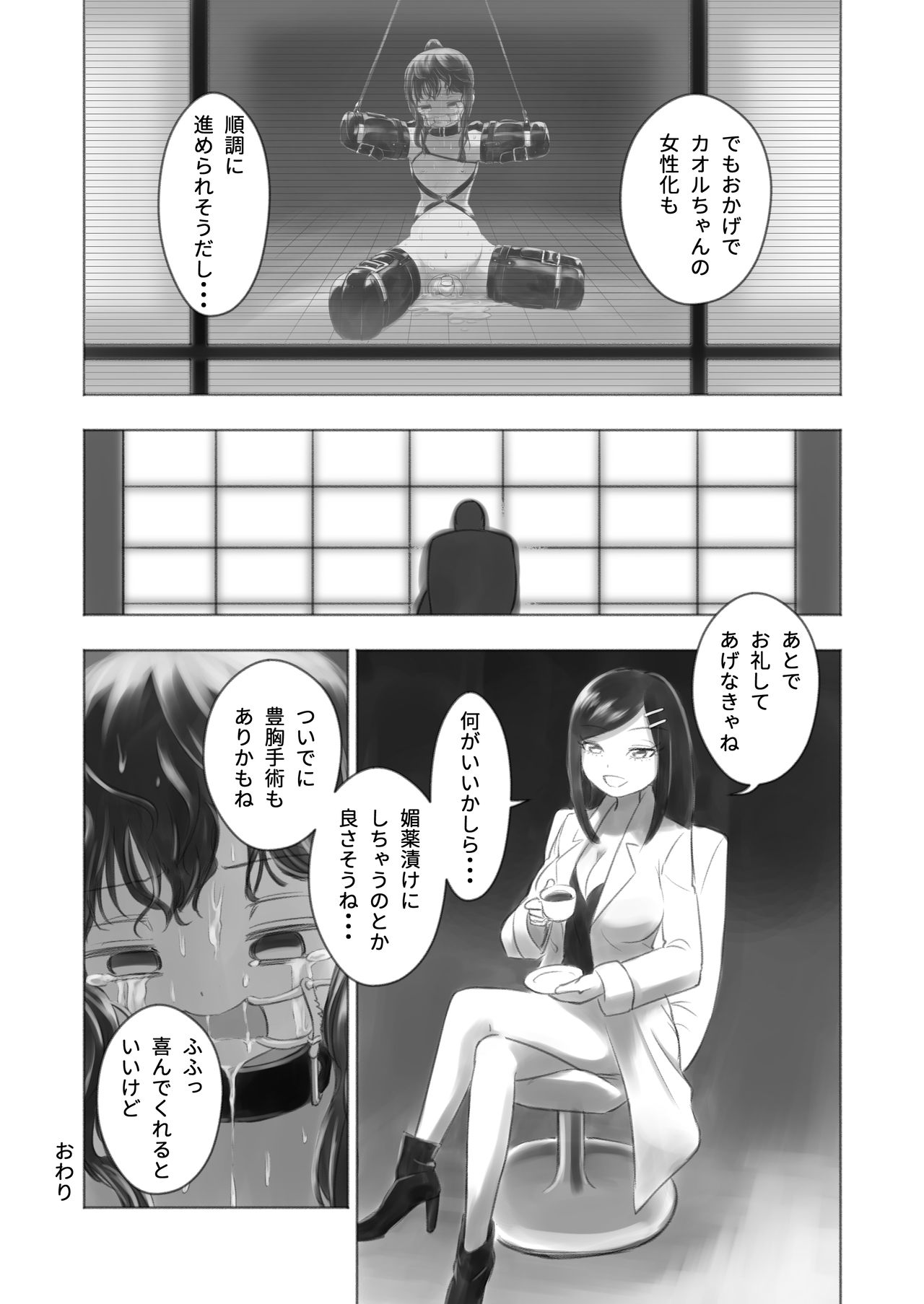 [KANAOSU] オトコノコ女性化研究録 其ノ二