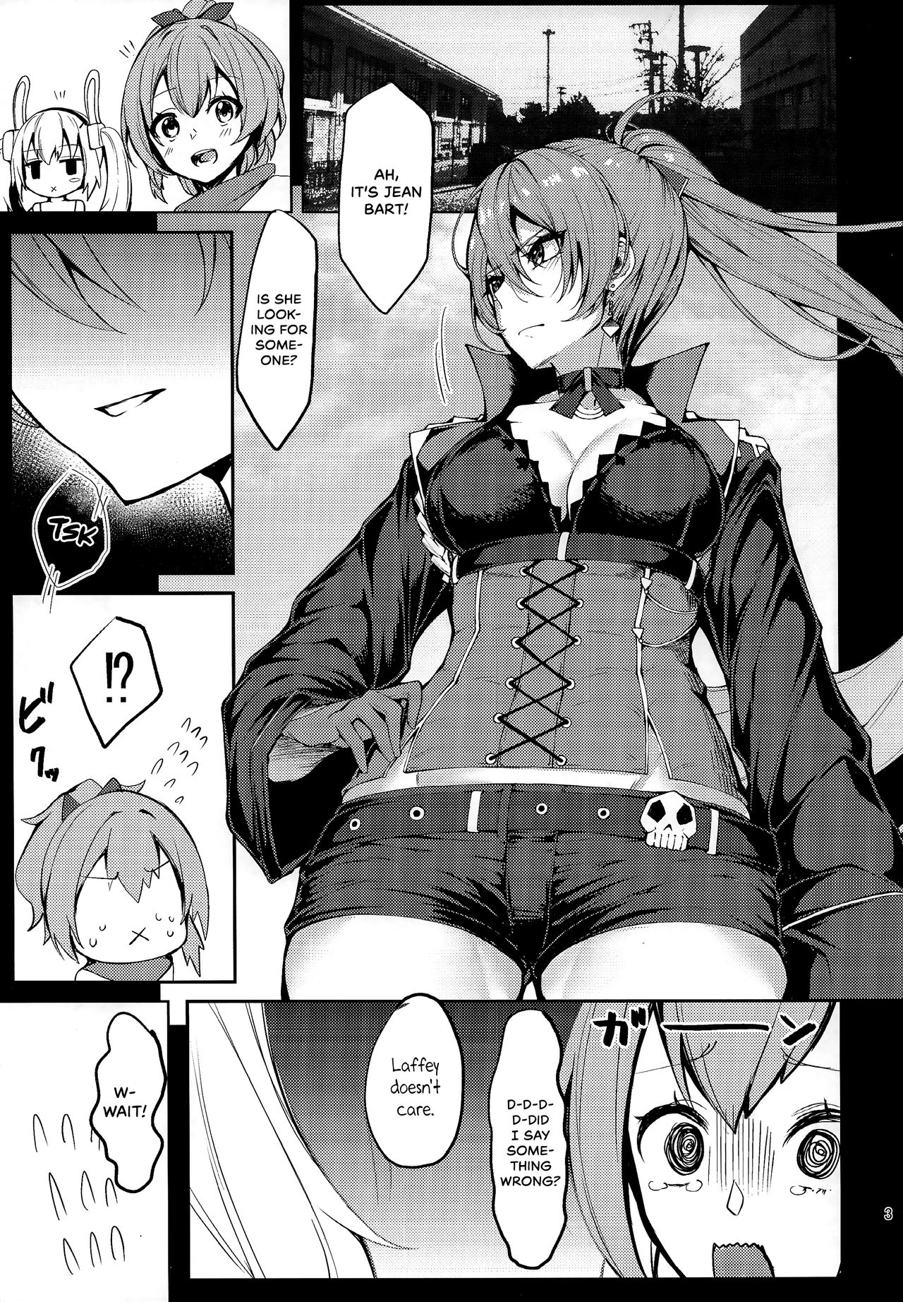 (COMIC1 BS祭 スペシャル) [ゲルマニウムデトロイト (みそたぬきインカ帝国)] Un beau cuirassé (アズールレーン) [英訳]