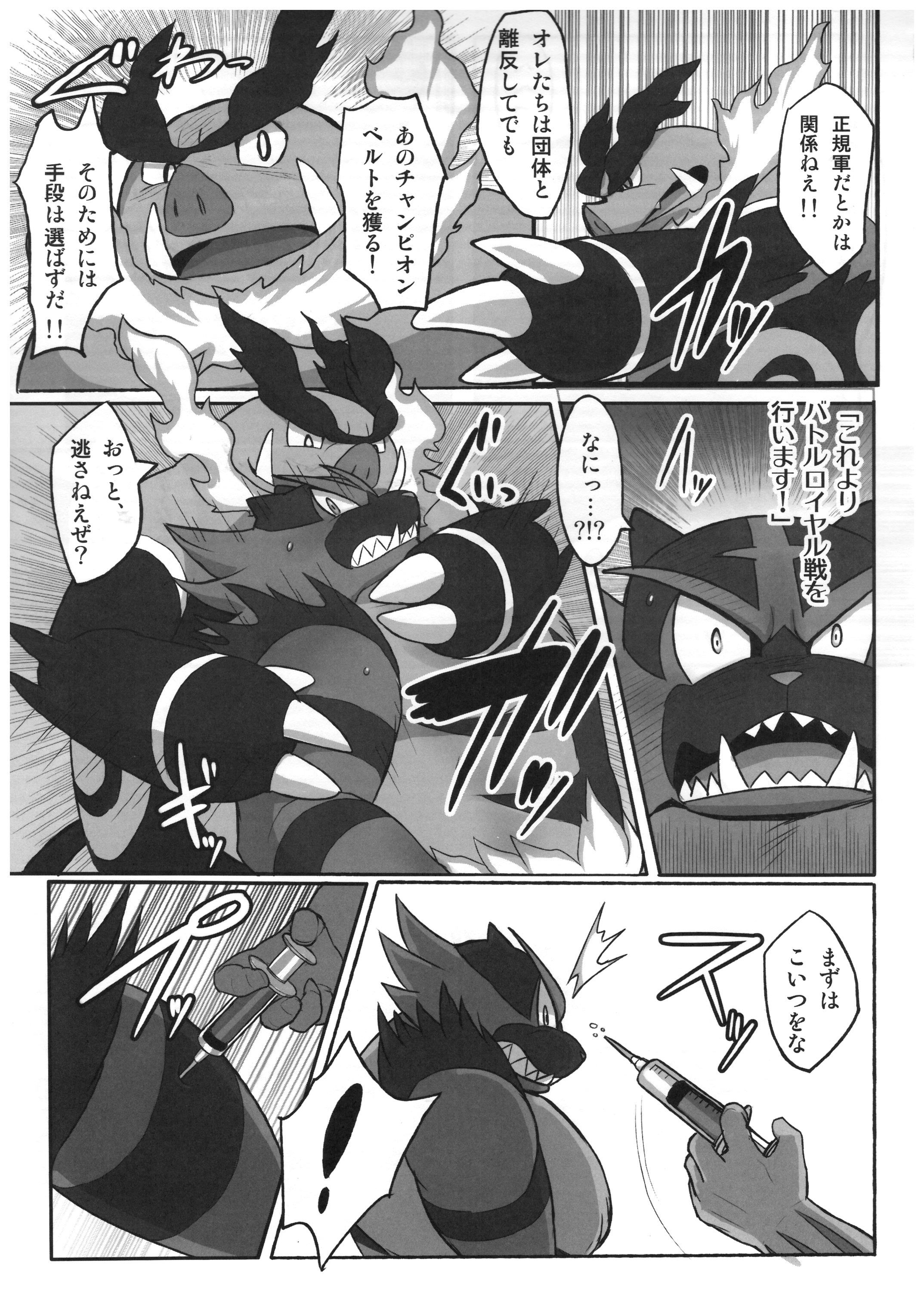 ガオガエン同人