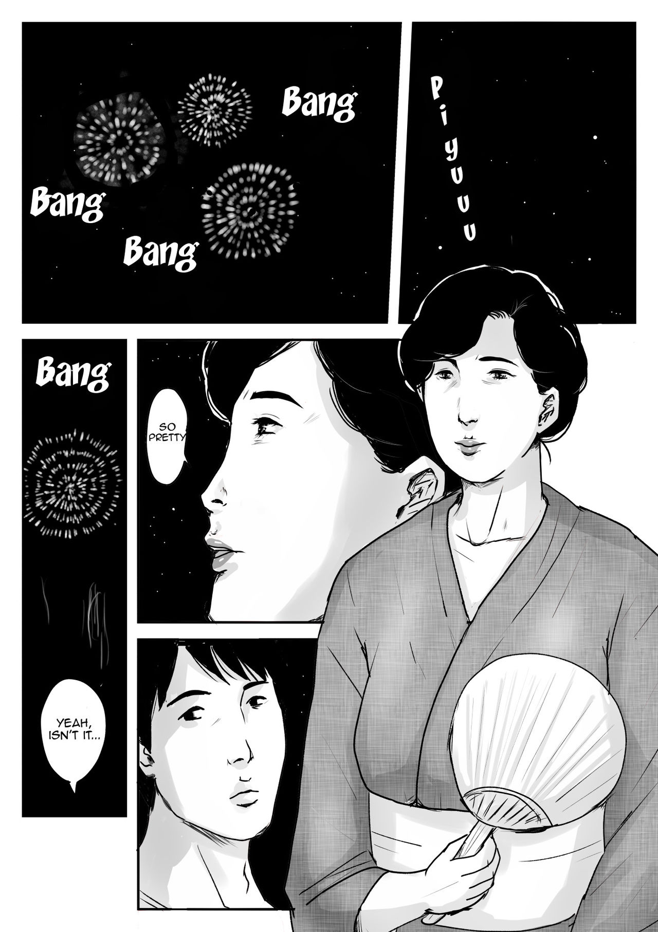 [大空カイコ (kaiko)] 母に恋して#3「思い出の夏」 [英訳]