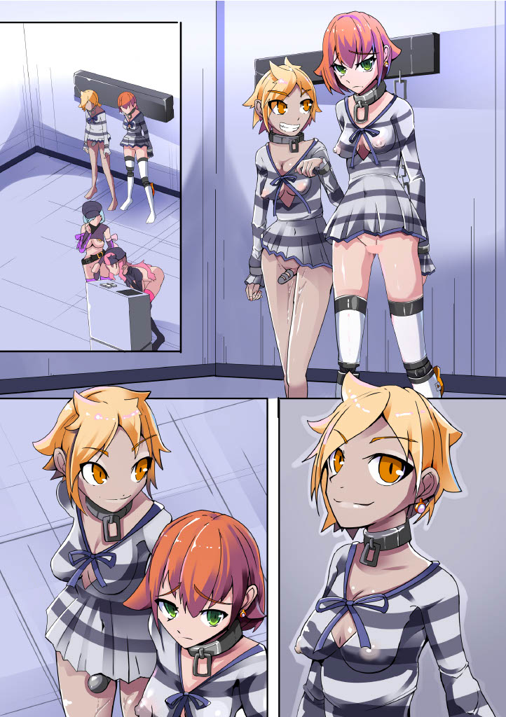 [hentaiworks (あるま)] 悪いふたなり幹部に負けて改造装置に繋がれちゃうヒーローさんの話。剛鉄のダガー 1話