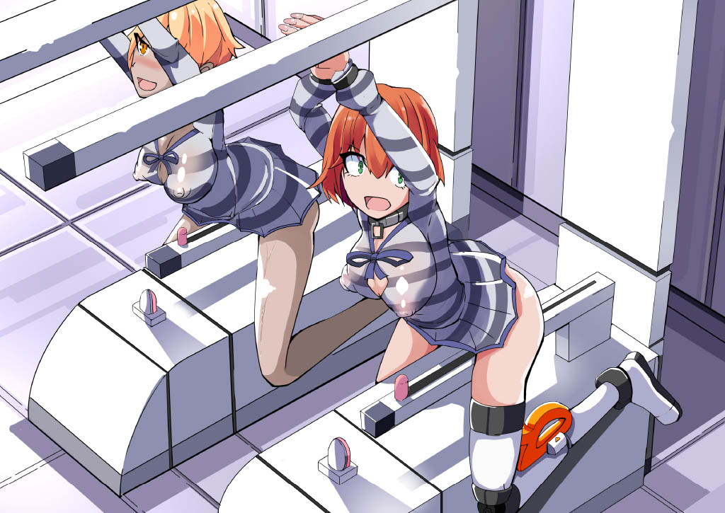 [hentaiworks (あるま)] 悪いふたなり幹部に負けて改造装置に繋がれちゃうヒーローさんの話。剛鉄のダガー 1話