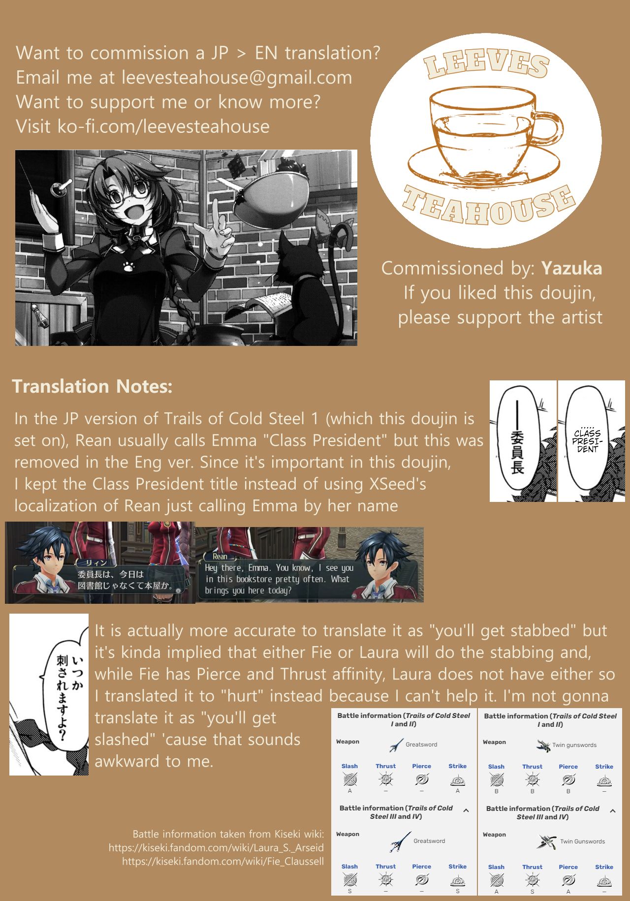 [行脚堂 (しけー)] エマ弄り (英雄伝説 閃の軌跡) [英訳]