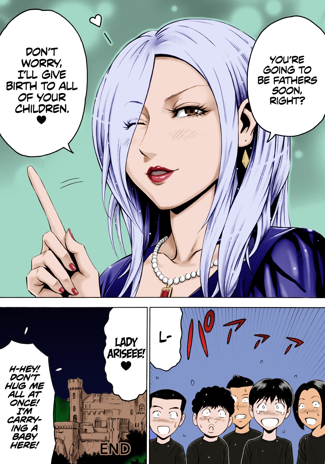 [DT工房 (DAIGO)] 悪の女首領と童貞構成員 [英訳] [カラー化]