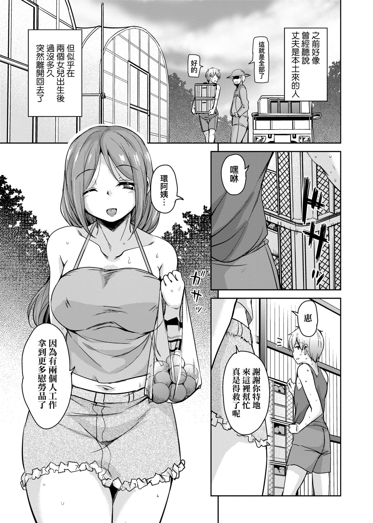 [なるさわ景] 離島へ転校したらホストファミリーがドスケベで困る 轉學到離島後寄宿家庭內超色情的困擾 [中国翻訳]