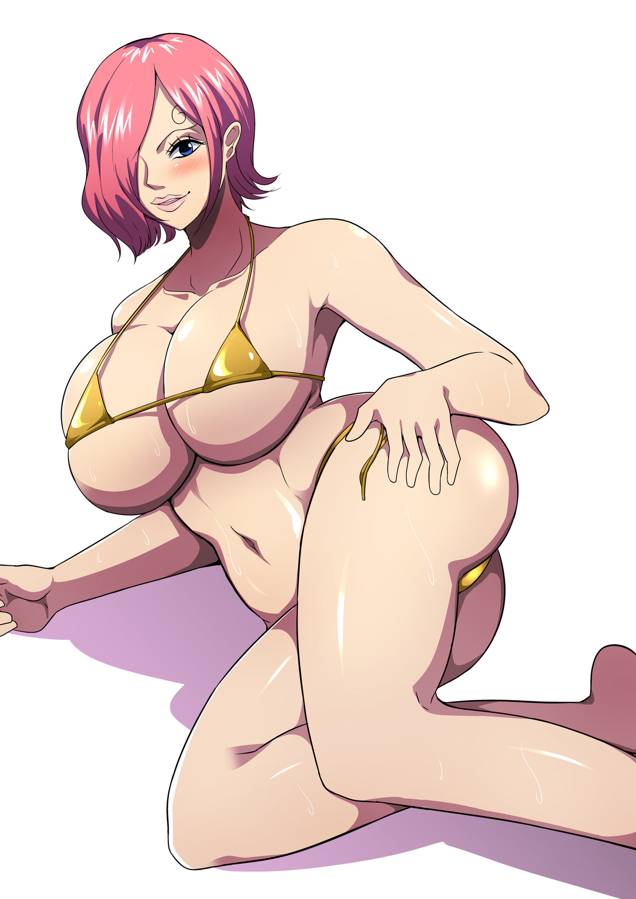[Q同人] 爆乳お姉さんと汗だくえっち (ワンピース)