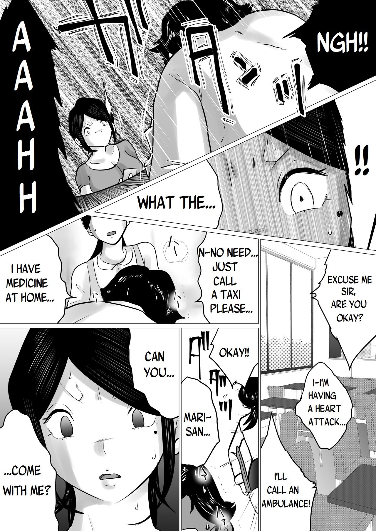 [間琴しや架] 面食い高慢妻がパート先のキモブタ上司に堕とされた経緯 [英訳]