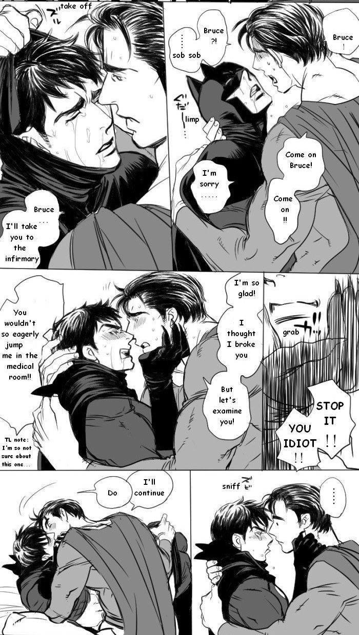 [内田カヲル] ぼーまんが (バットマン、スーパーマン) [English]