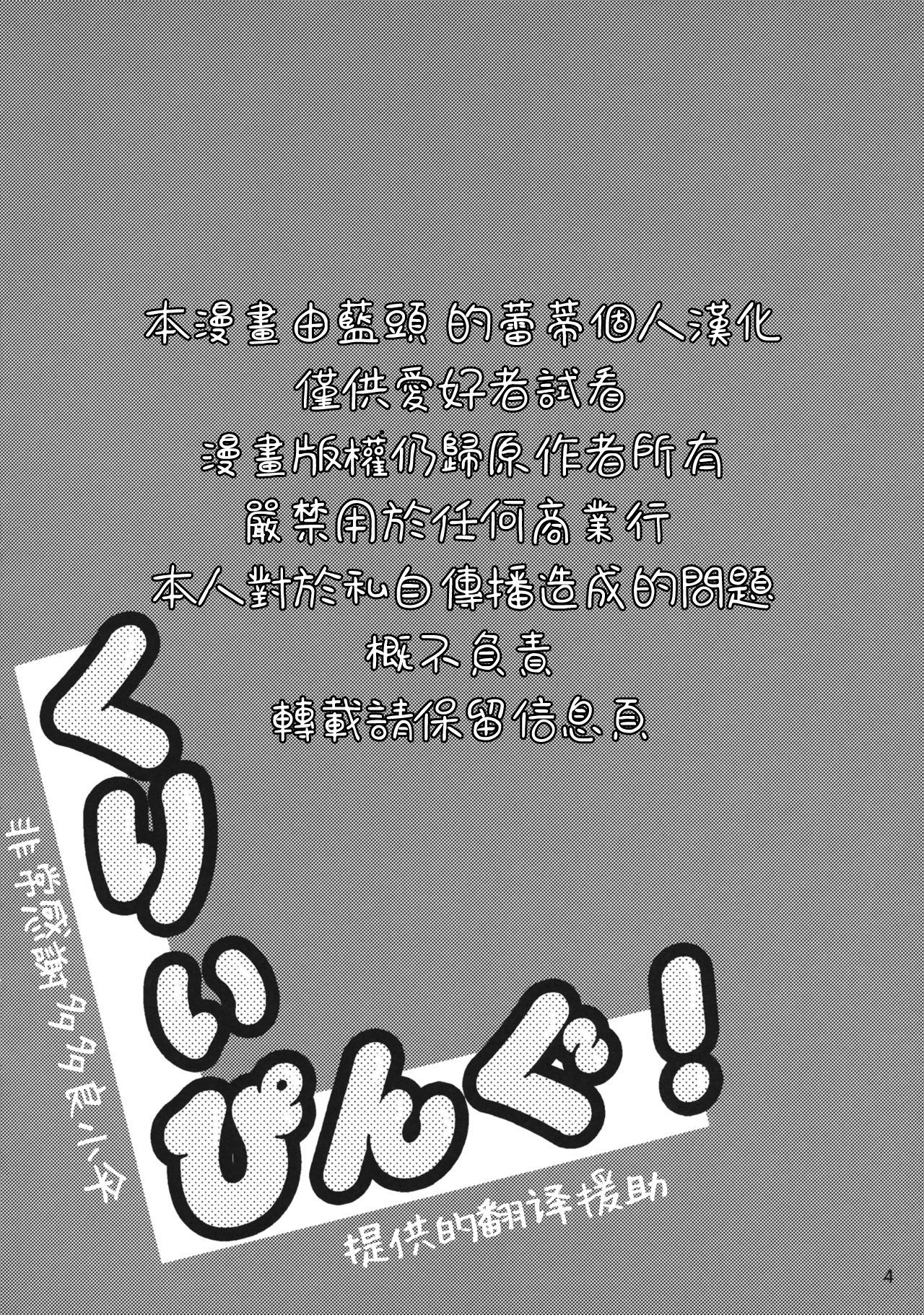 (C89) [Ver.みみずく (こみずく)] くりぃぴんぐ！ (東方Project) [中国翻訳]