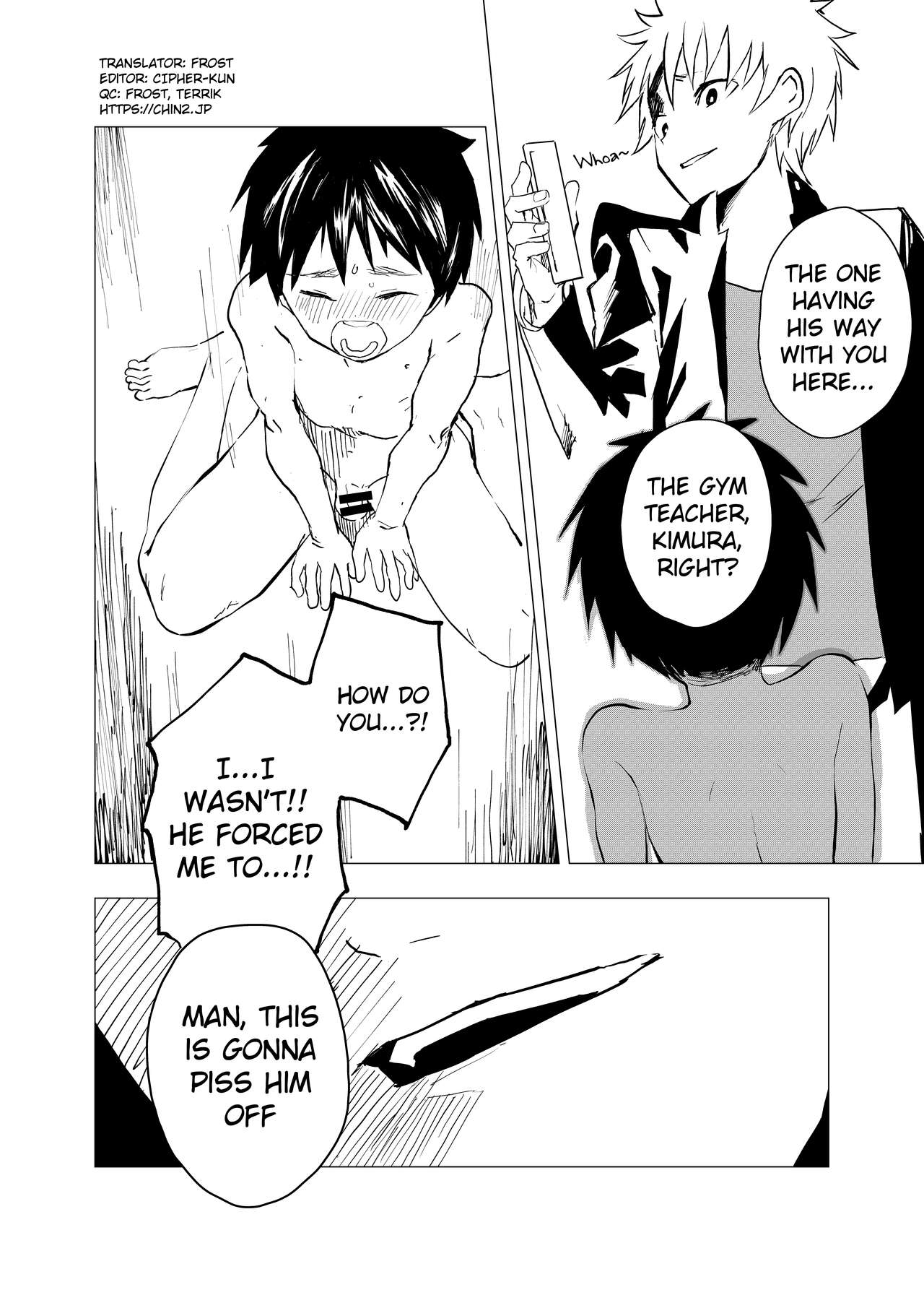 [ショタ漫画屋さん (orukoa)] 居場所がないので神待ちしてみた捨てられた少年のエロマンガ 第5話 [英訳] [DL版]