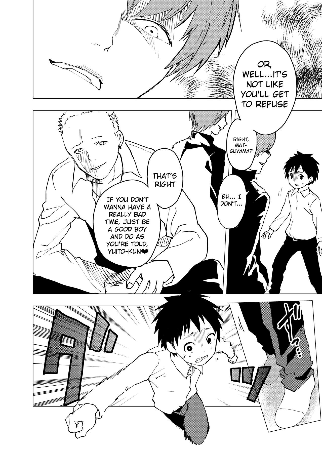 [ショタ漫画屋さん (orukoa)] 居場所がないので神待ちしてみた捨てられた少年のエロマンガ 第5話 [英訳] [DL版]