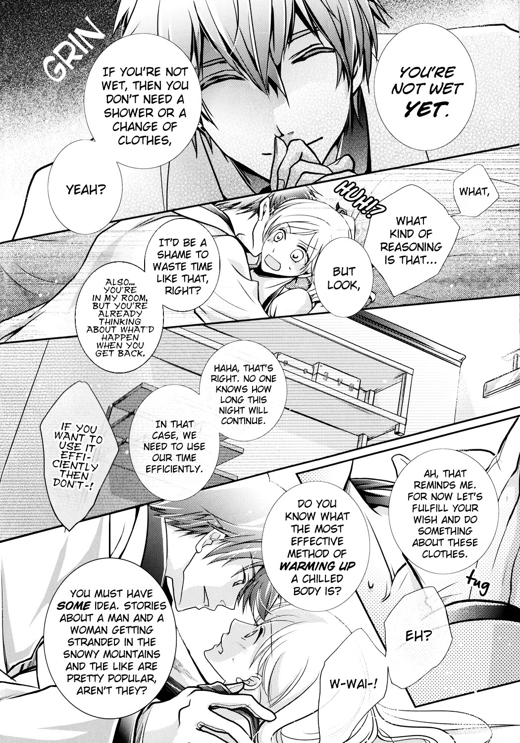 (ラヴ♥コレクション2014) [tate-A-tate (エリヤ)] 濡れた足跡 (ハートの国のアリス ～Wonderful Wonder World～) [英訳]