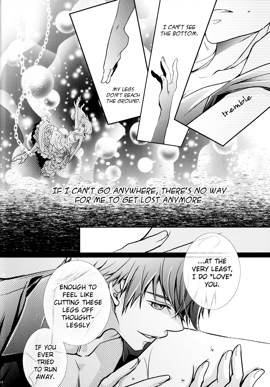 (ラヴ♥コレクション2014) [tate-A-tate (エリヤ)] 濡れた足跡 (ハートの国のアリス ～Wonderful Wonder World～) [英訳]