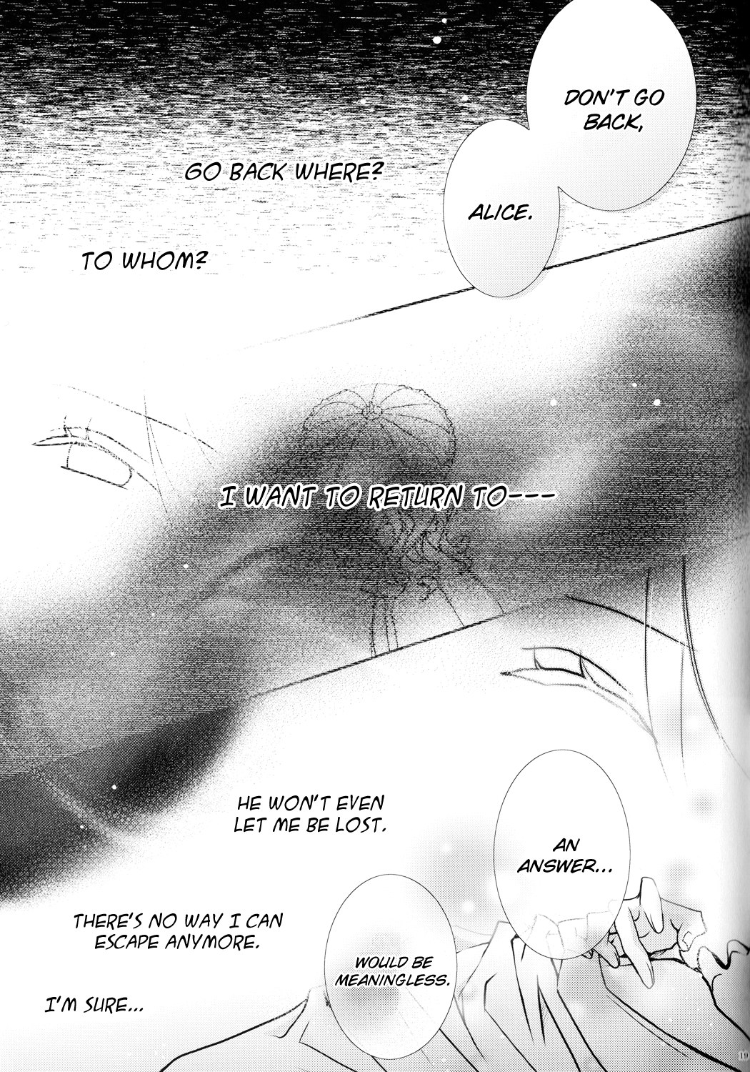 (ラヴ♥コレクション2014) [tate-A-tate (エリヤ)] 濡れた足跡 (ハートの国のアリス ～Wonderful Wonder World～) [英訳]