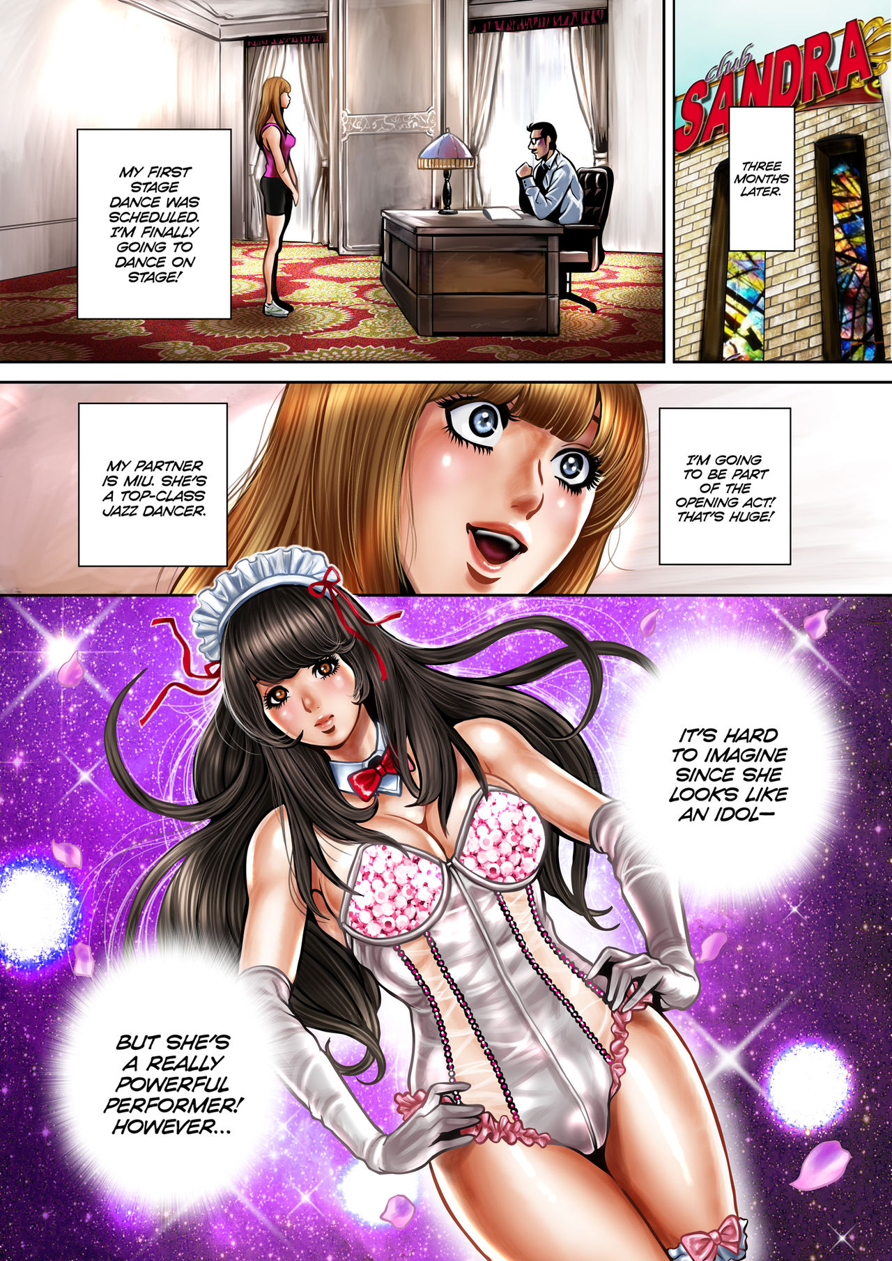 [たべ・こーじ] ビッチ・オン・ザ・ポール Vol.1 [英訳] [無修正]