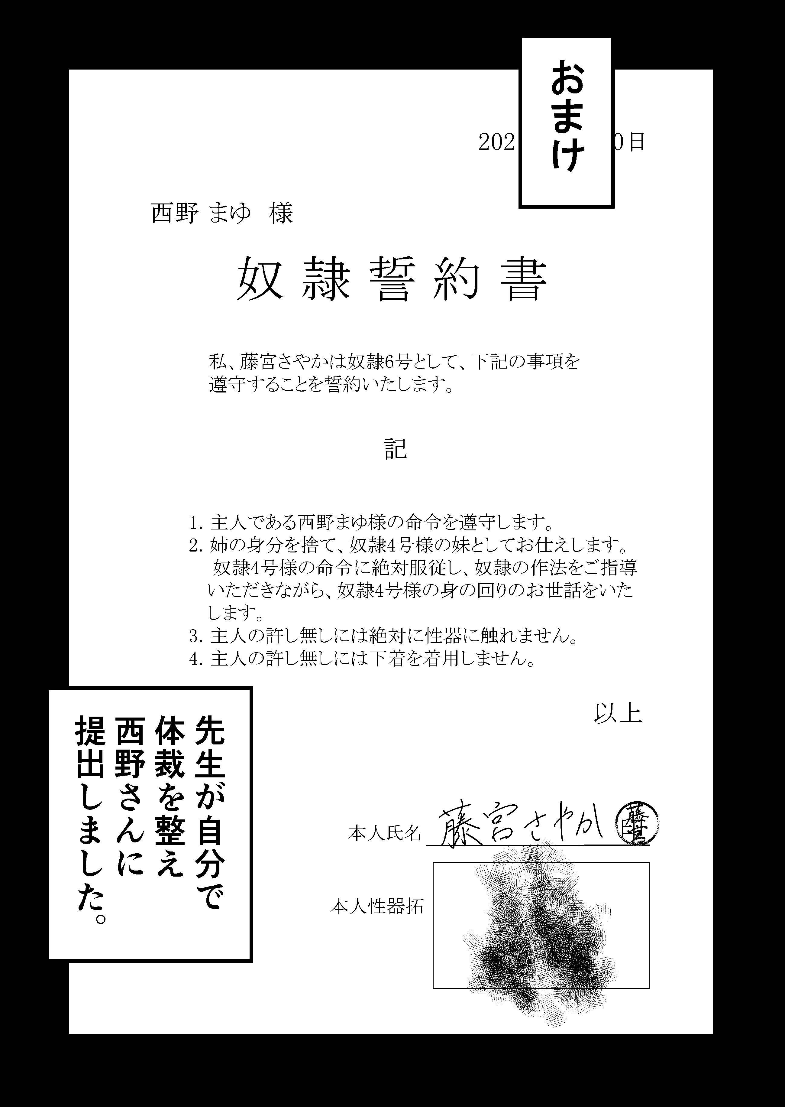 西野さんの奴隷の妹狩り