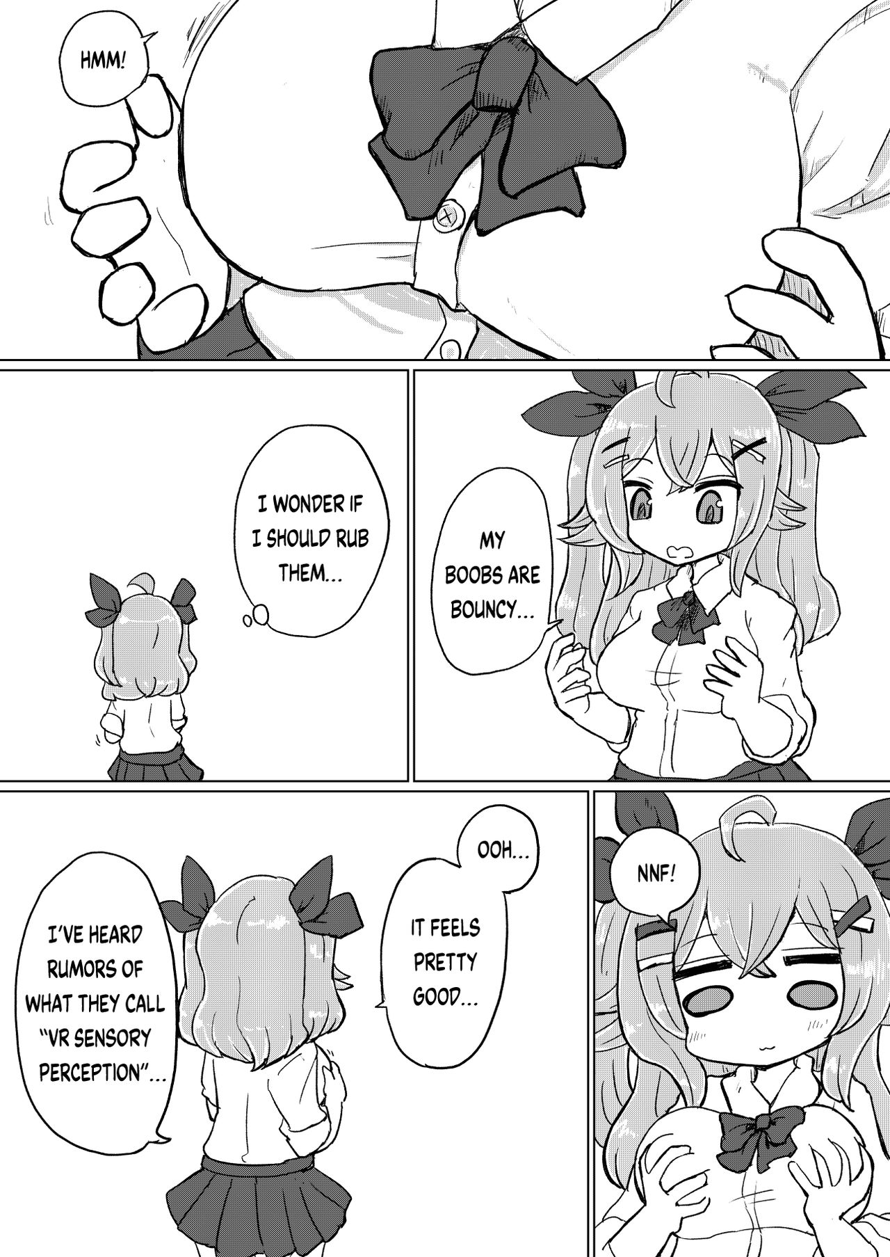 [筆禍] 実録!本当にあったVRChatのえっちな話 (英語) [DL版]