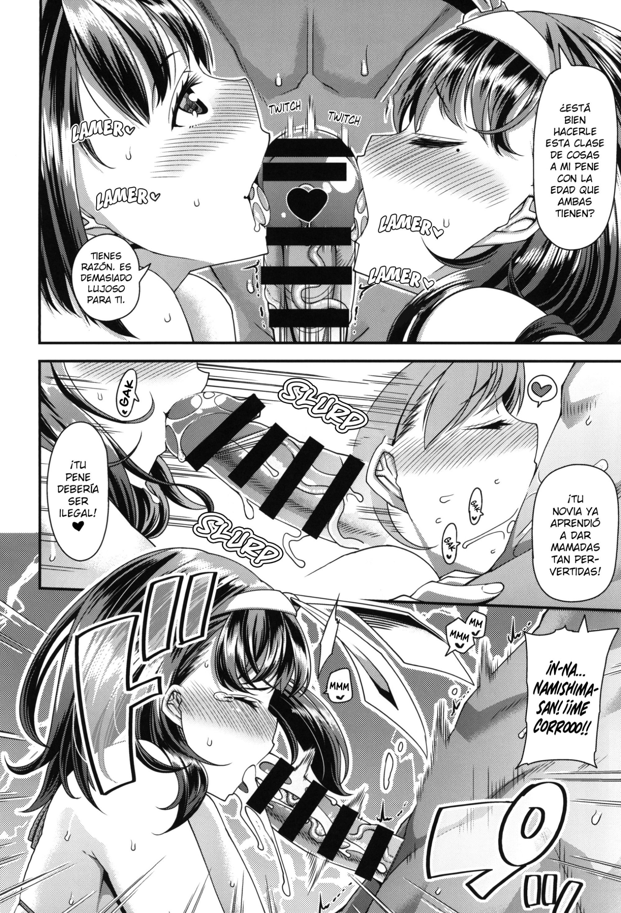 Satsuki Imonet-grabar un video POV en trio