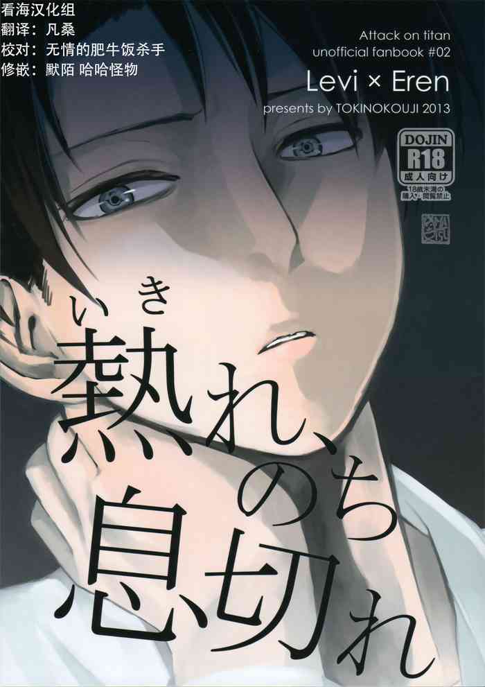(壁外調査博) [トキノコージ (お松)] 熱れ、のち息切れ (進撃の巨人) [中国翻訳]
