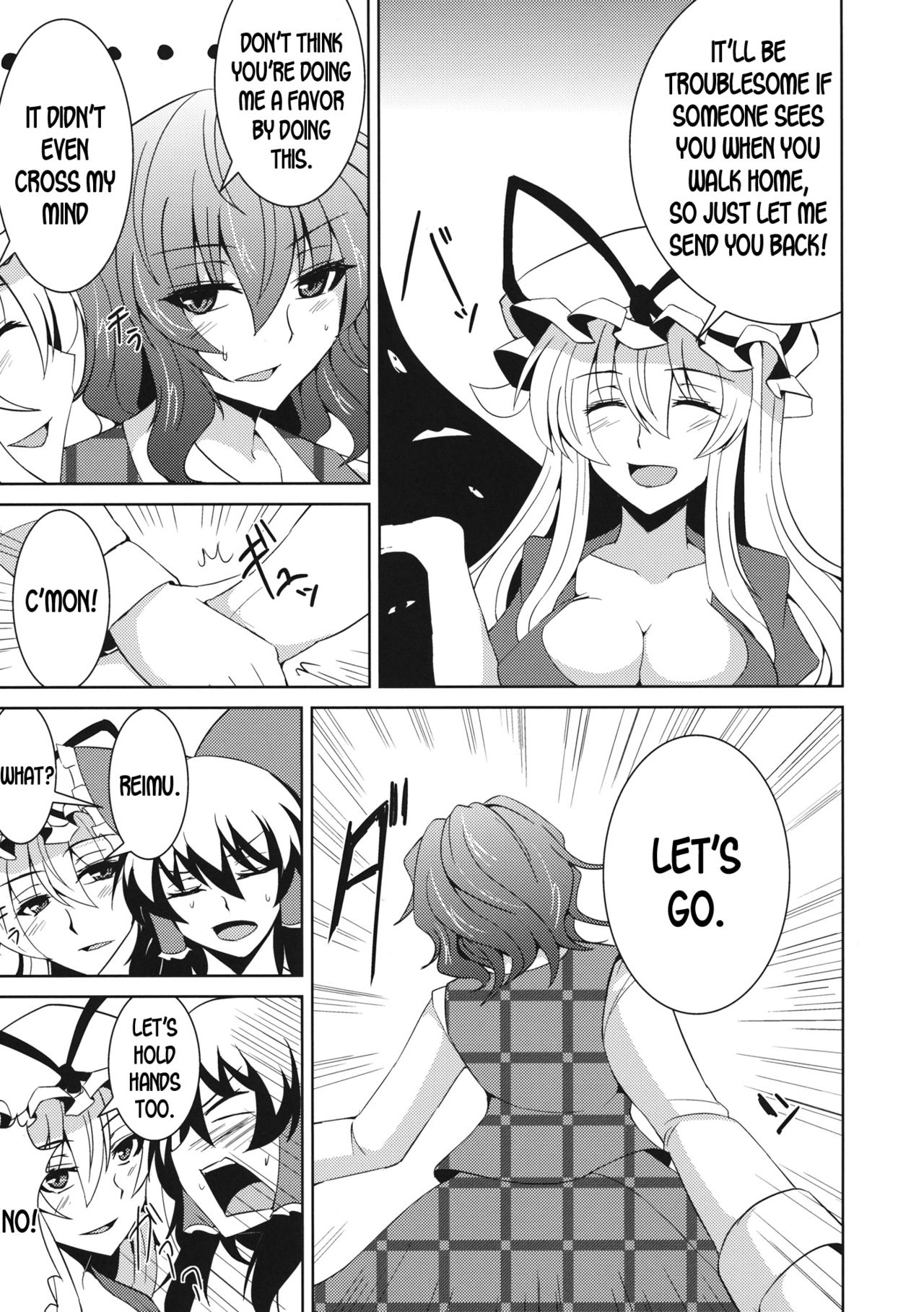 (C82) [芦間山道 (芦間たくみ)] あなただけを見つめて vol.2 (東方Project) [英訳]