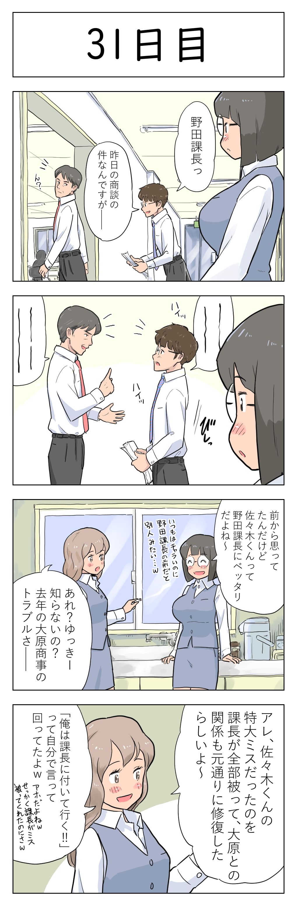 [Lithium] 〇日後に愛犬とセックスする地味巨乳メガネちゃん [進行中]