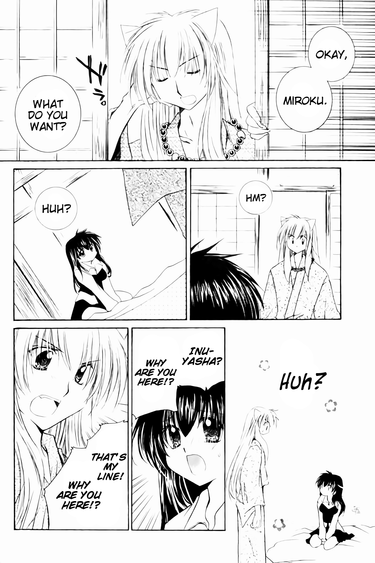 (SUPER13) [桜館 (芹桜さくら)] おねがいダーリン (犬夜叉) [英訳]