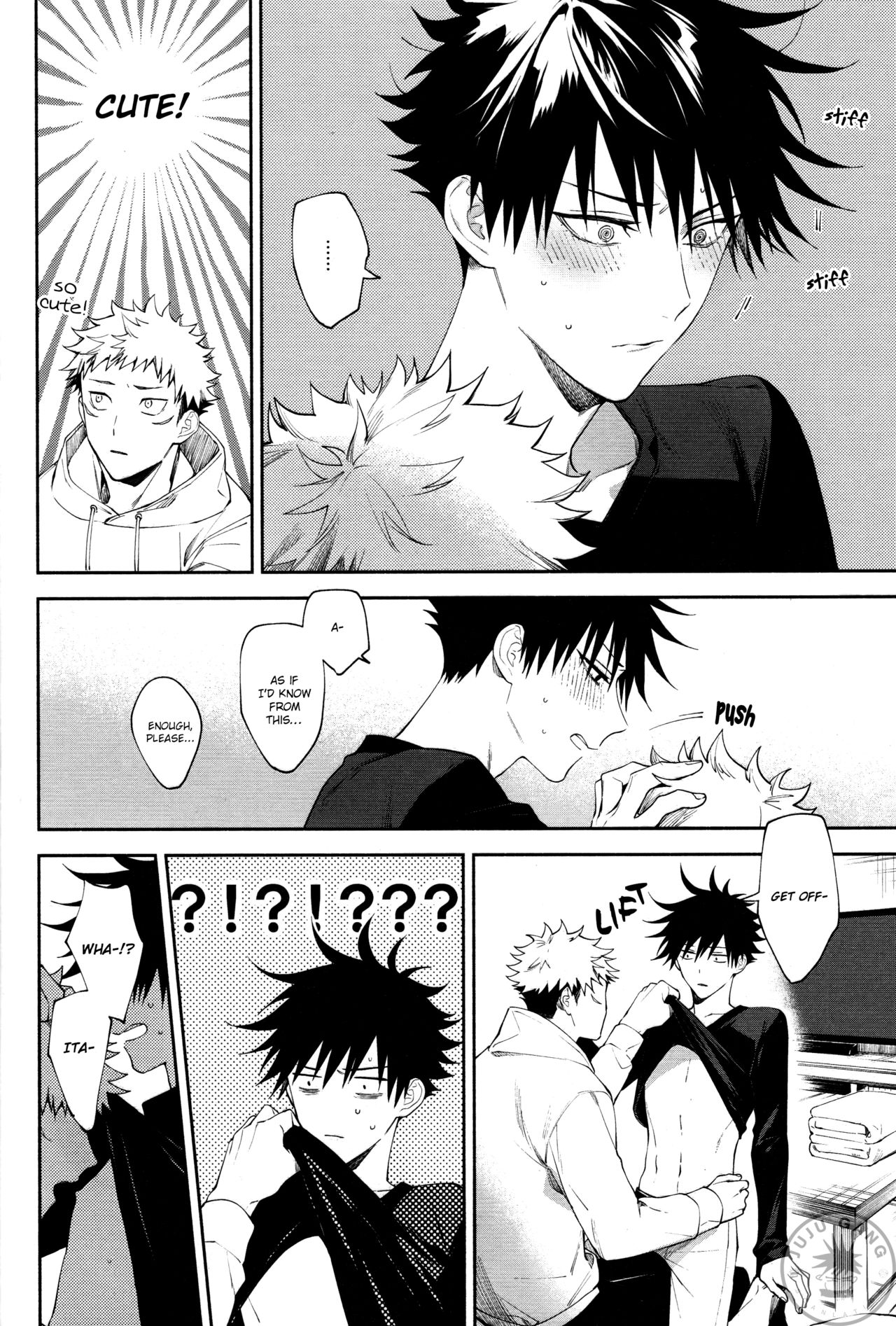 [JUUU ICHI (Gozoroppu)] Zenbushiranai – Jujutsu Kaisen dj [Eng]