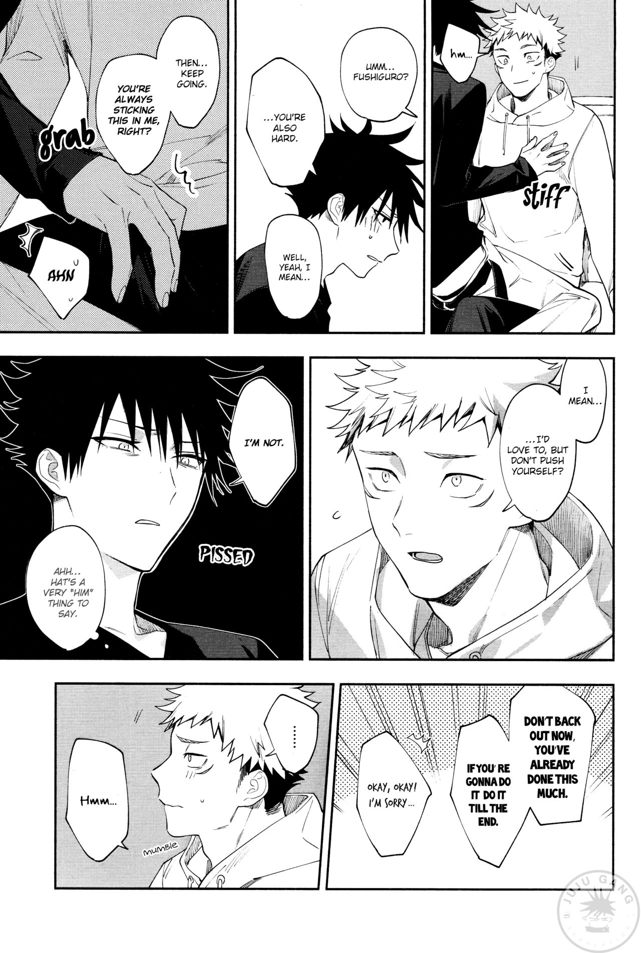 [JUUU ICHI (Gozoroppu)] Zenbushiranai – Jujutsu Kaisen dj [Eng]