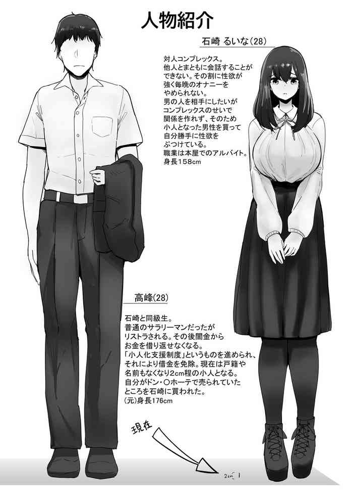 小さくなった自分を買ったのが昔の同級生だった話・上