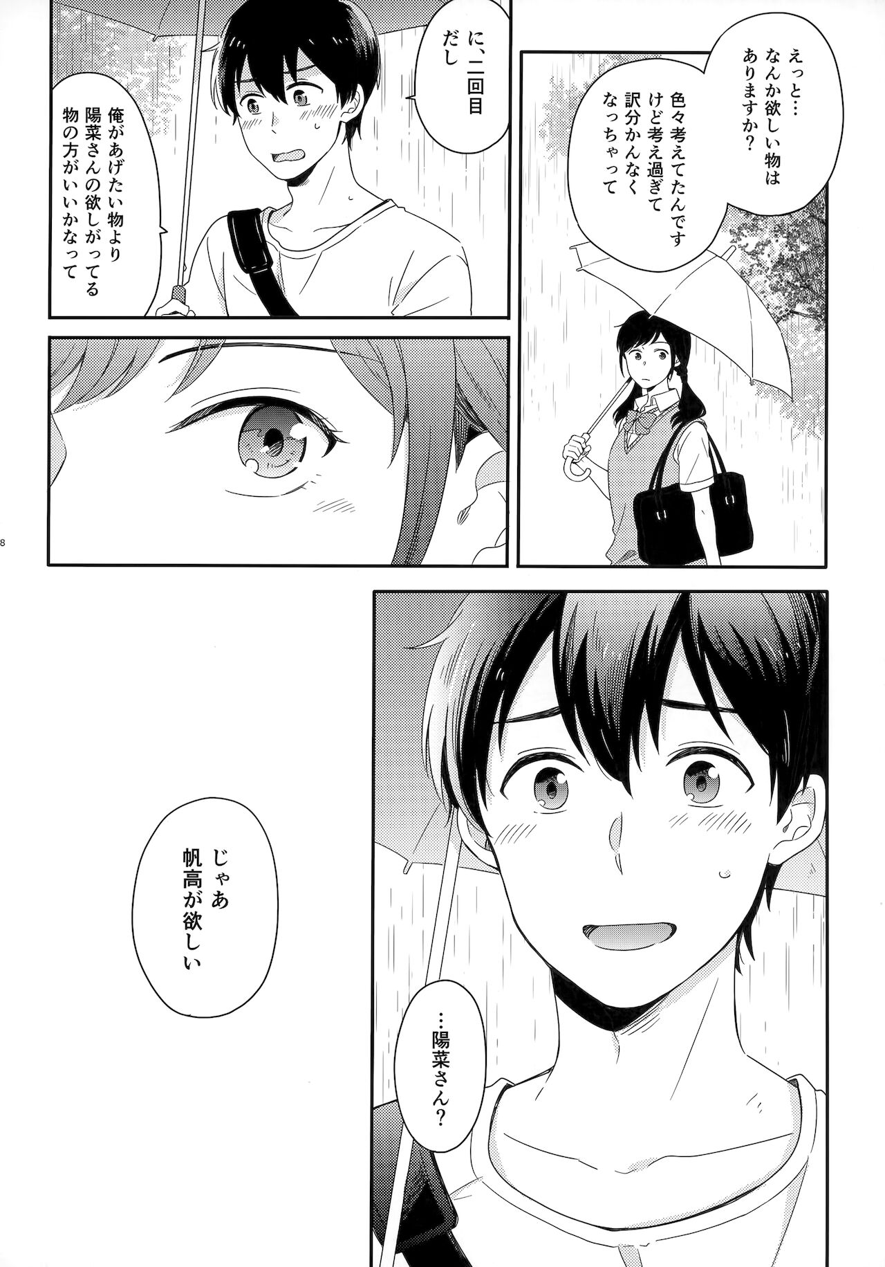 [Marcia (東りんご)] Later Talk Encore (天気の子)