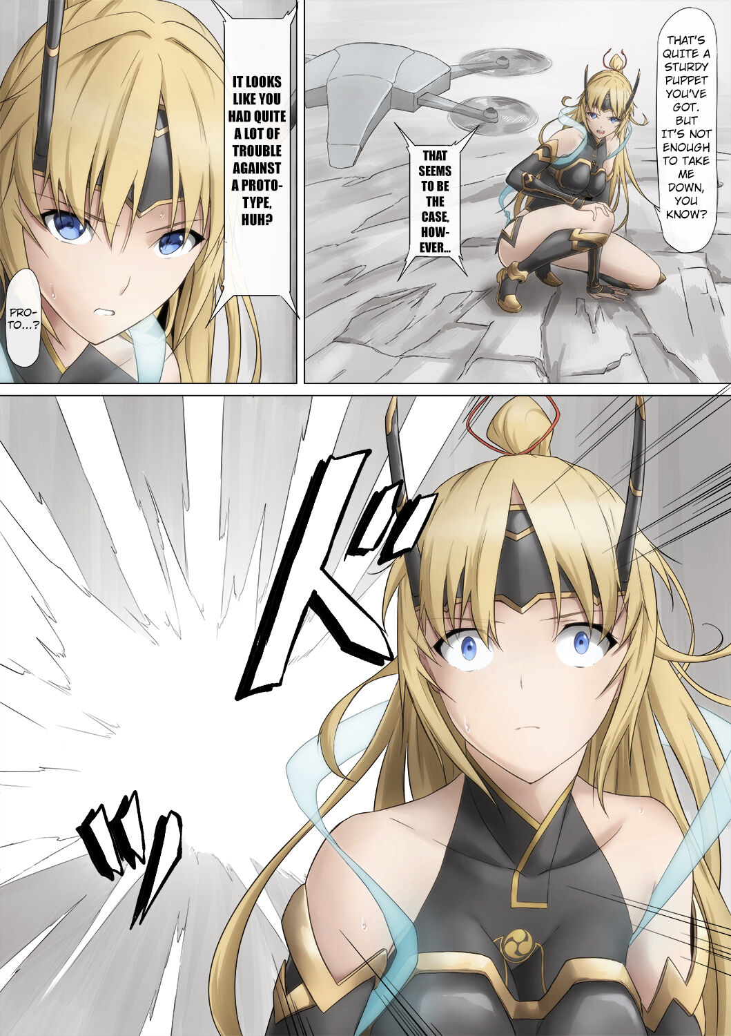 [ばっくゆあらっく (mogO-721)] ヒロイン敗辱〜5人の敵に代わるがわる〜 [英訳]