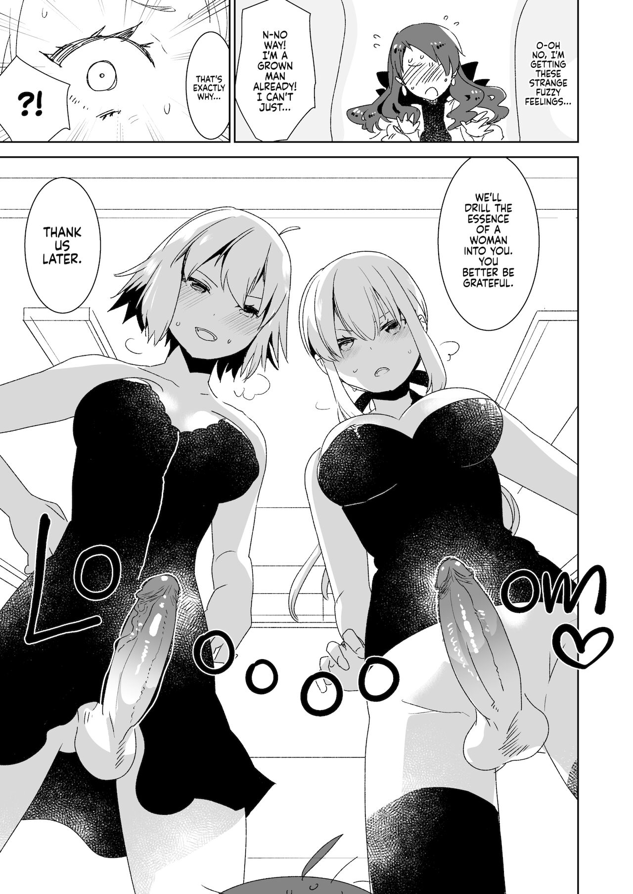 愛昧亭 (愛昧亭うまみ)] ふたなりオルタたちに女装したオレが犯される話 (Fate/Grand Order) [英訳] [無修正] [DL版]