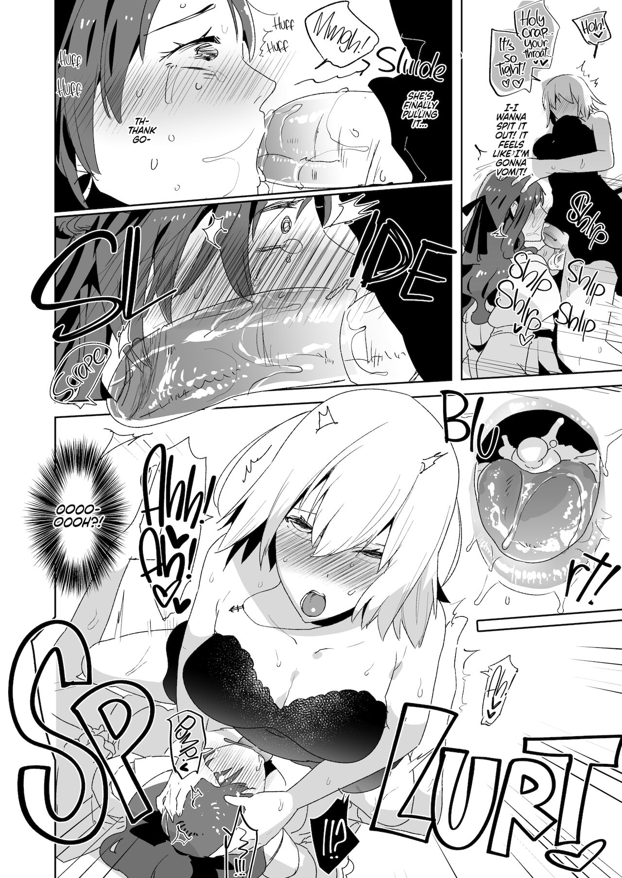 愛昧亭 (愛昧亭うまみ)] ふたなりオルタたちに女装したオレが犯される話 (Fate/Grand Order) [英訳] [無修正] [DL版]
