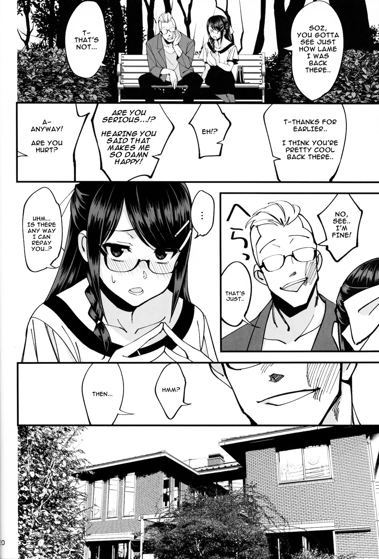 (C95) [ドクダミ (沖田あばば)] 僕が片思いしていた文学少女が軽薄なクラスメイトにNTRれた話 [英訳]