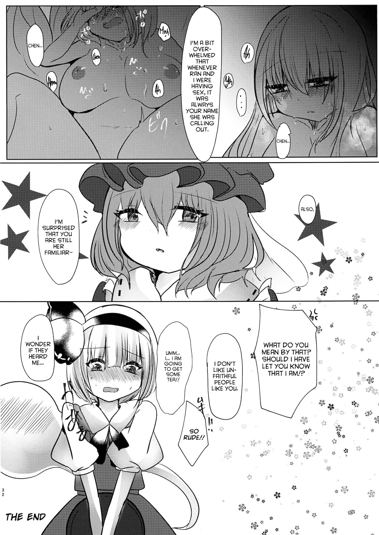 (黒猫乃庵) [甘味きゃっと (宮瀬ぬっこ)] 逆転主従関係 (東方Project) [英訳]