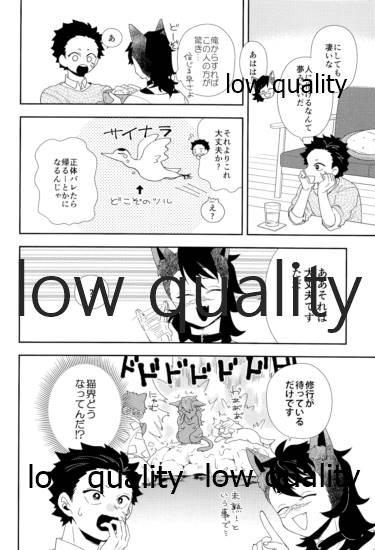 [さやけしの (水南はなと)] Mon petit chat noir (鬼滅の刃)