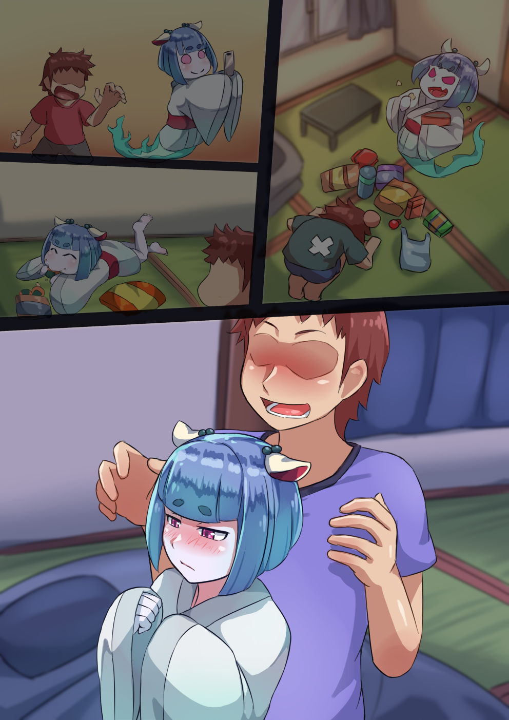 [ハグルマロクロ (銀ダイコン)]オトコノコト×× No.4～神出鬼没の色情娘♂～