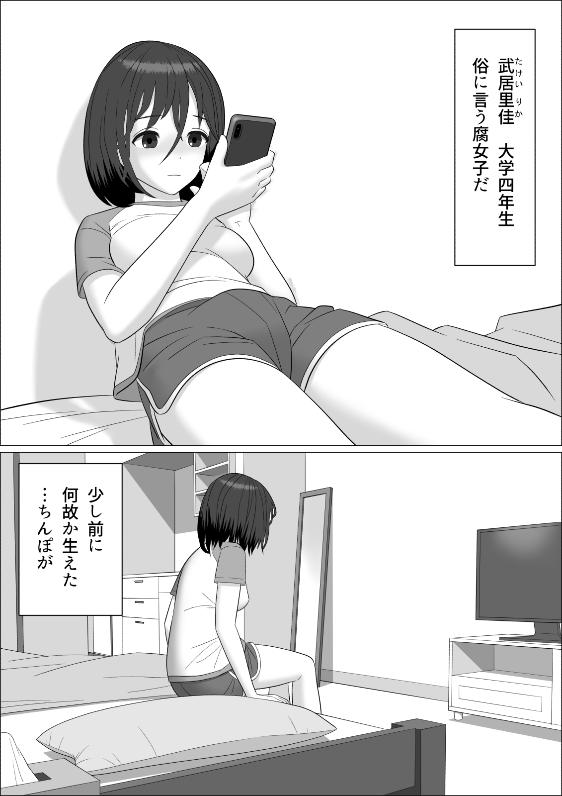 チンポレディ２ ふたなり腐女子と男の娘