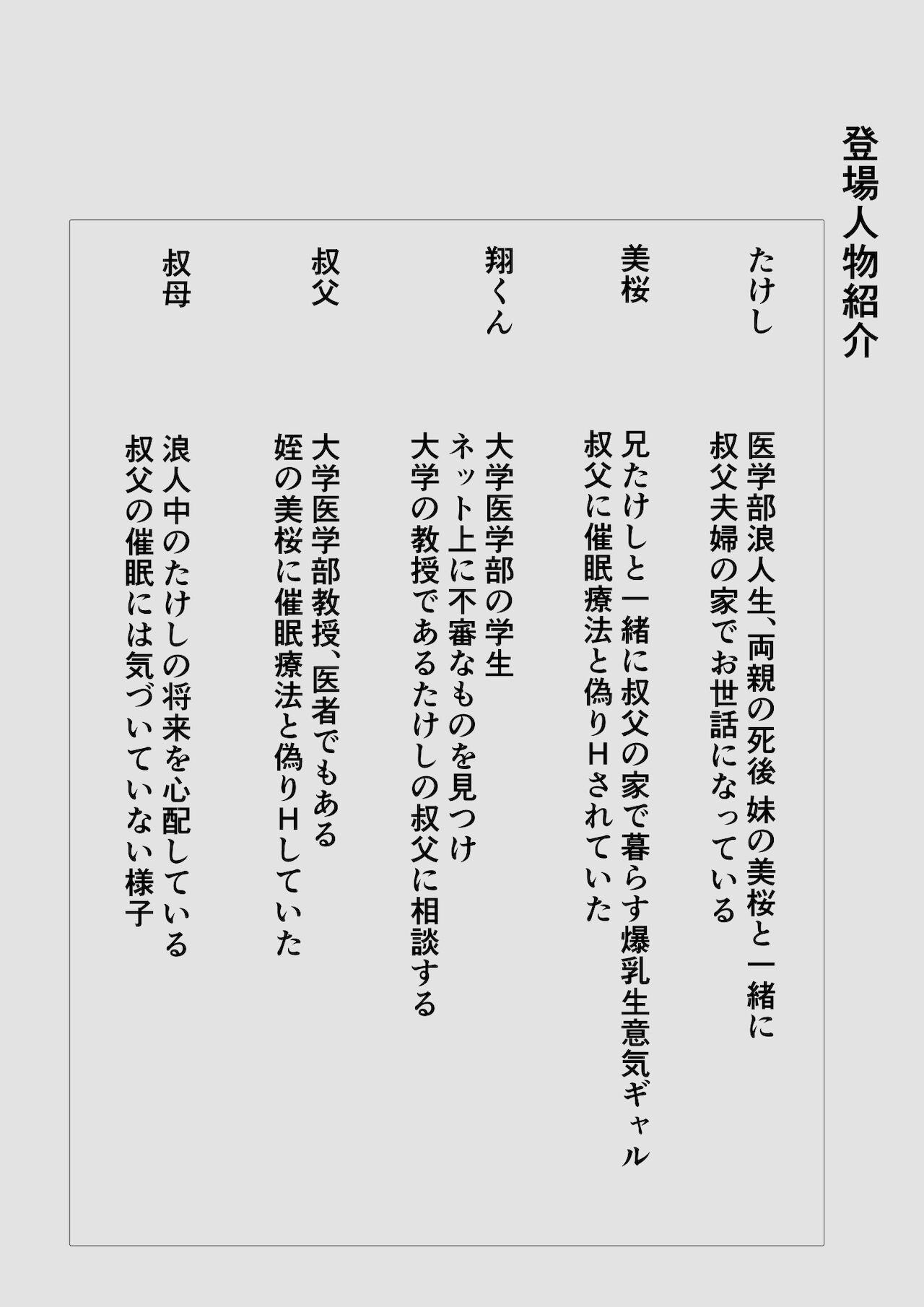 [Coela Network] 俺の初恋妹ギャルは叔父に催眠療法で3Pされてる?