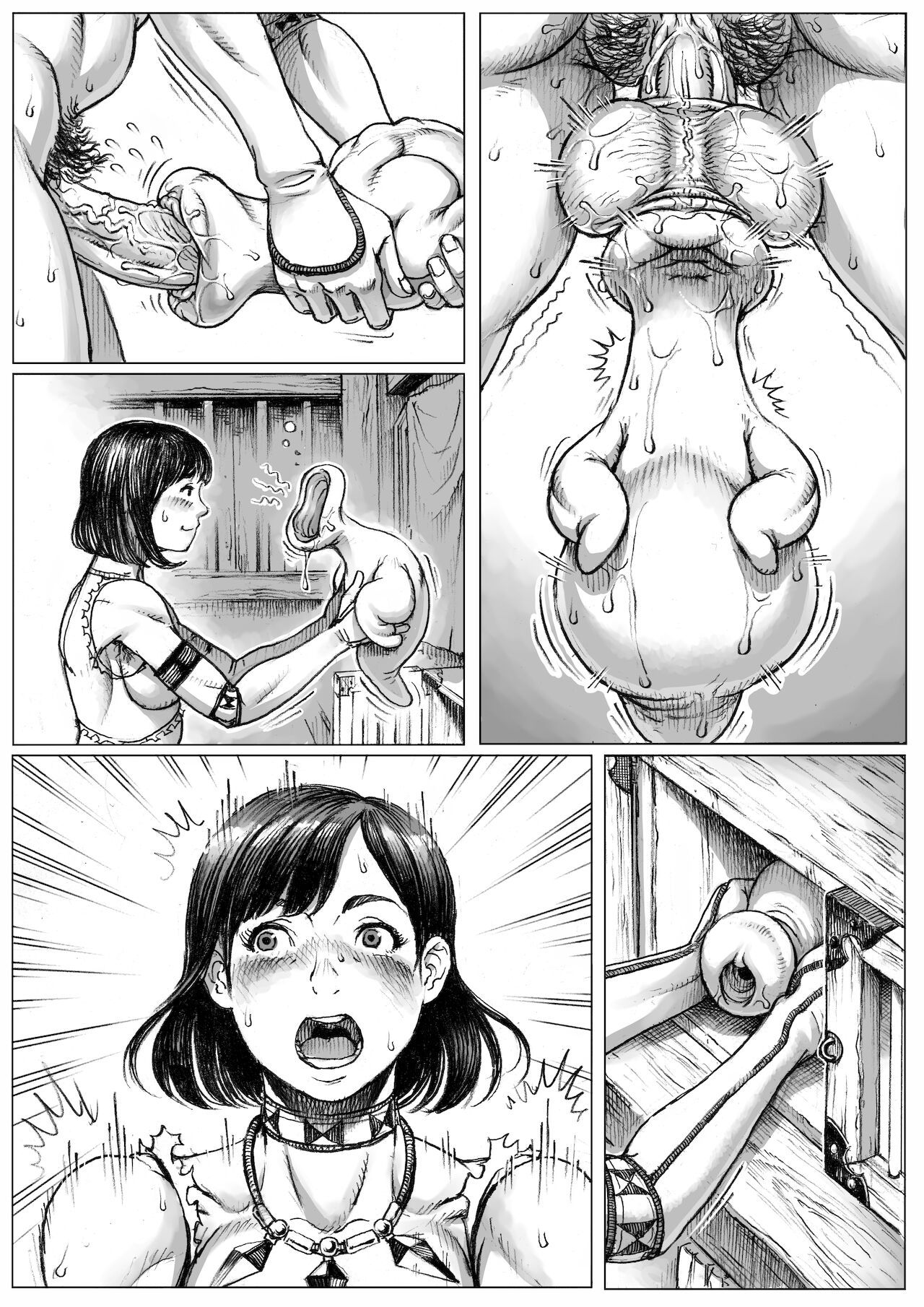 [ダブルデック製作所 (だぶるでっく)] モン犯!～食いしん坊ハンターの○○レポート～