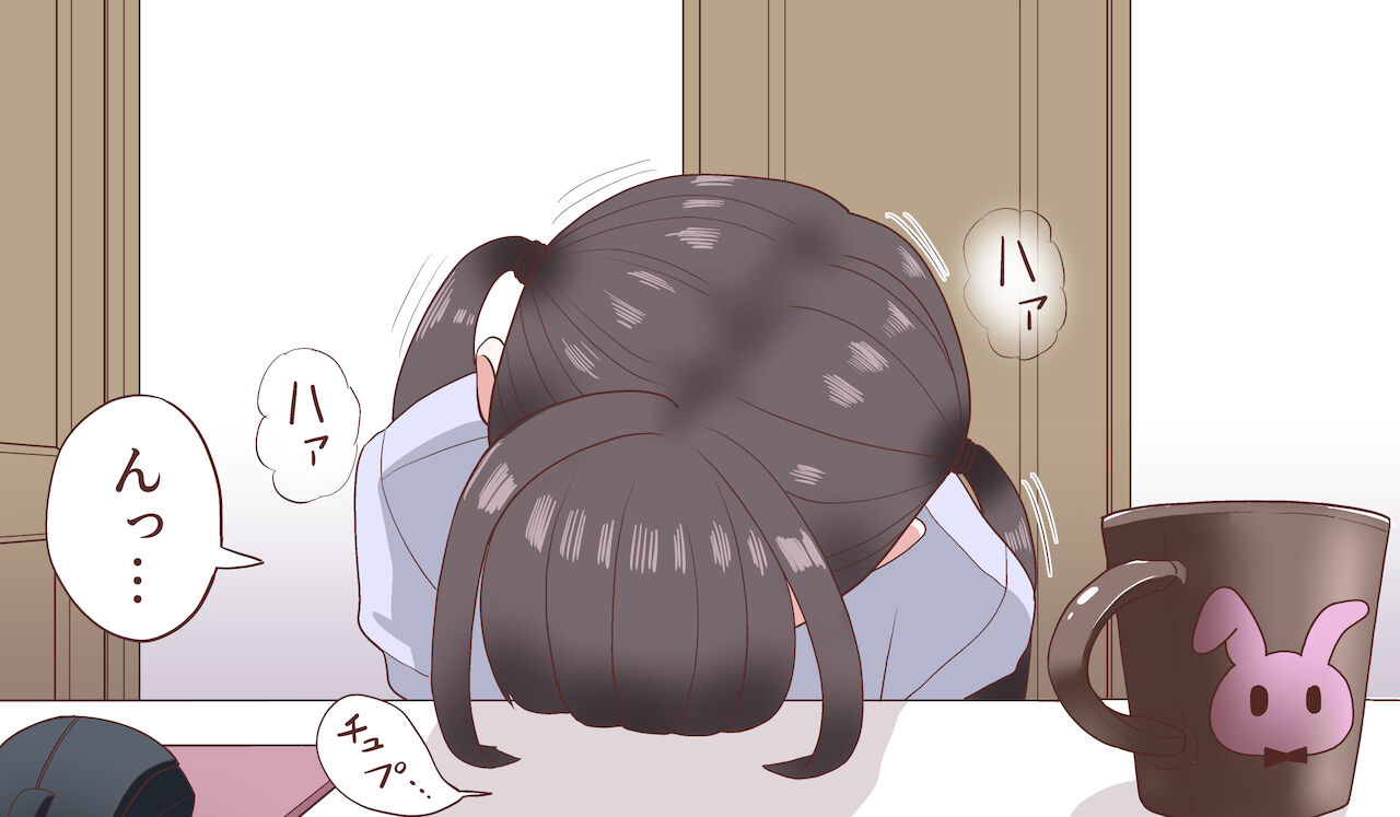 [マンボー] 小さくなって好きな子に5回射精させてもらう話