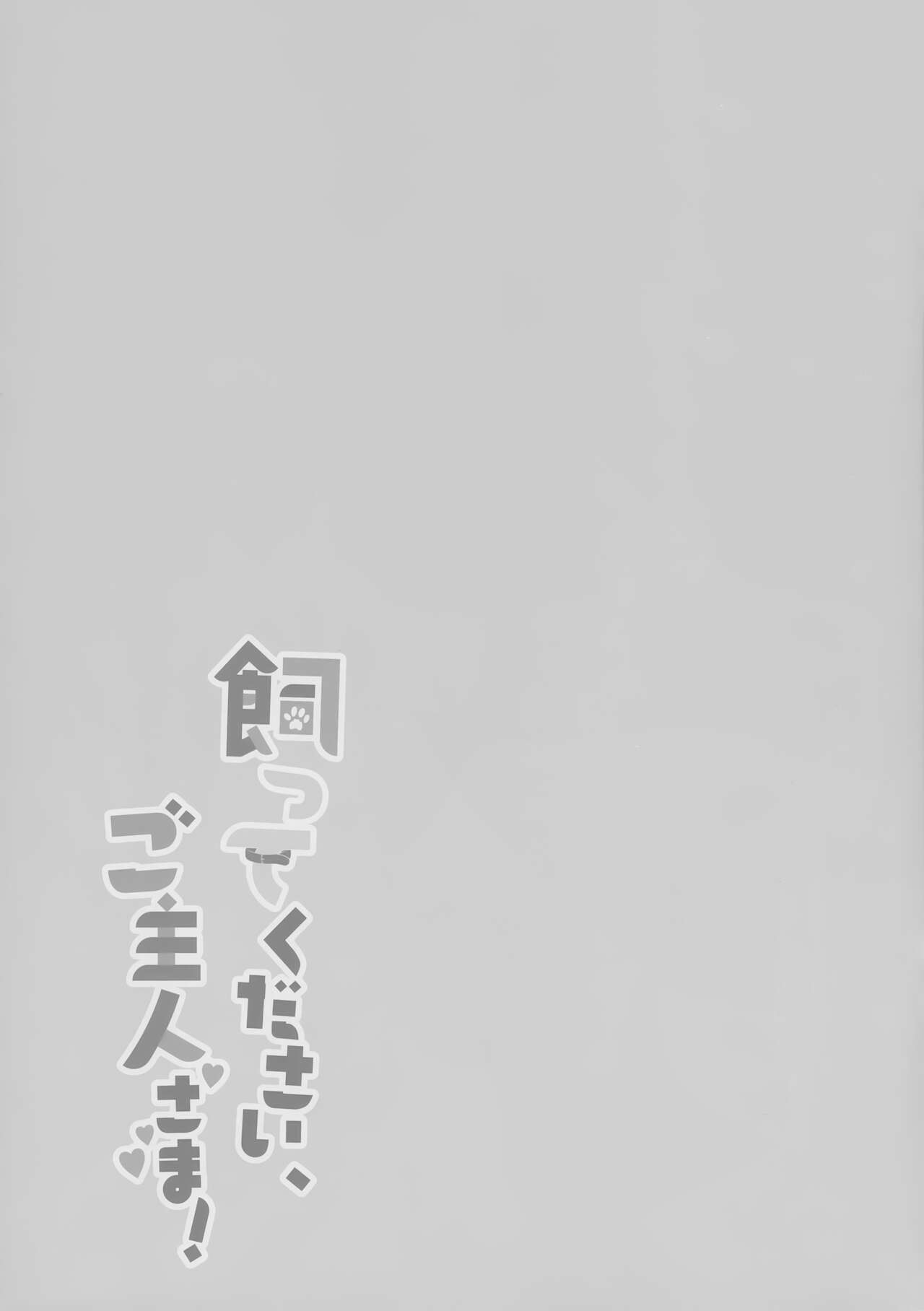 (コミティア138) [MochiPeach (桃豆こまもち)] 飼ってください、ご主人さま！ [中国翻訳]