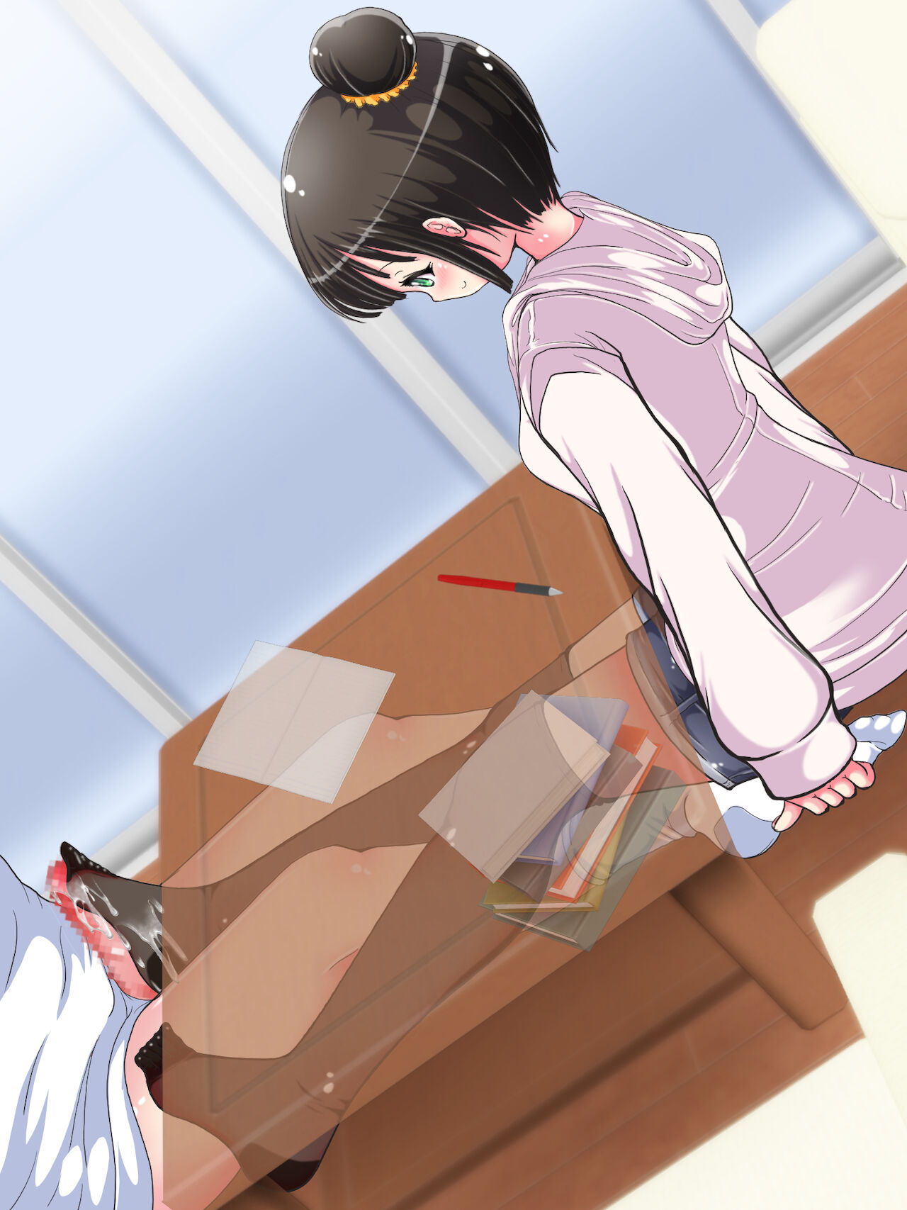 [オネアシ]何でもするって言ったよね?じゃあ…足でイカせてイイかしら?