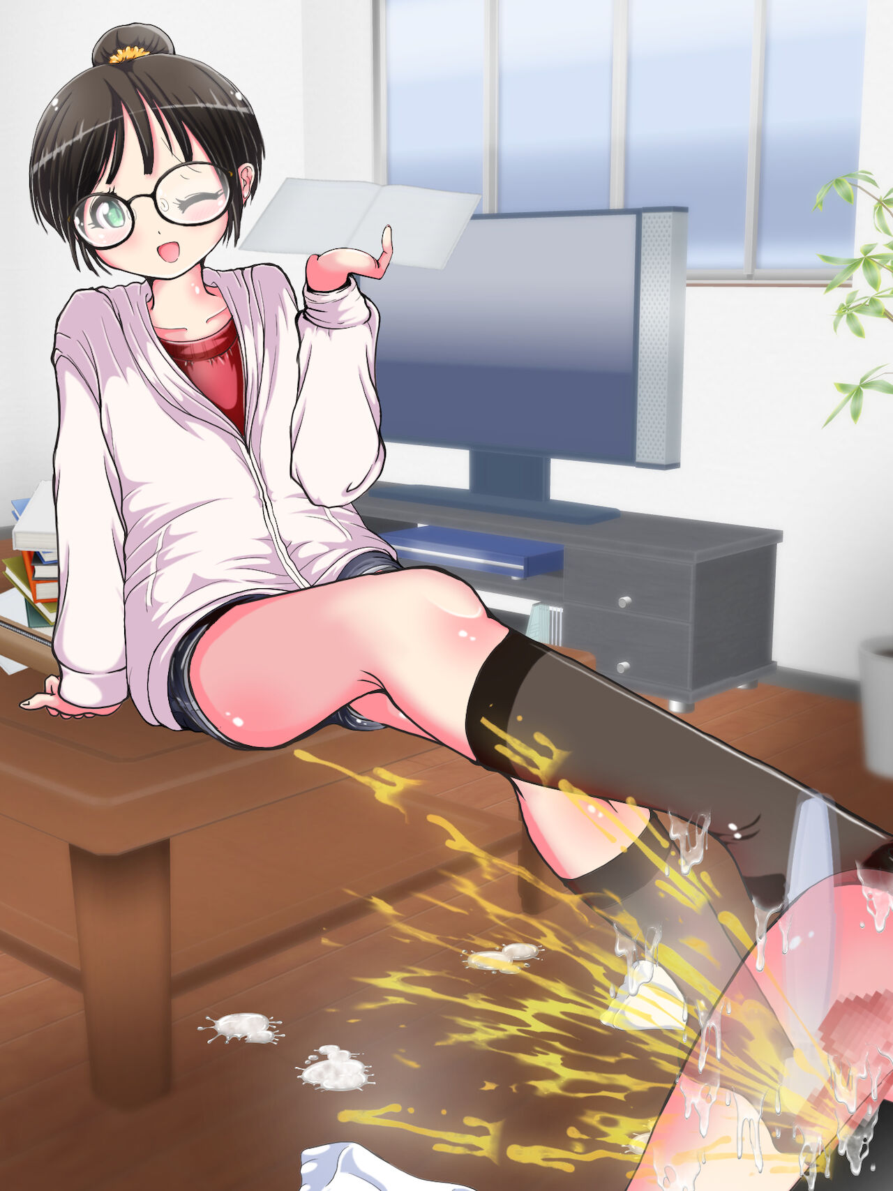 [オネアシ]何でもするって言ったよね?じゃあ…足でイカせてイイかしら?