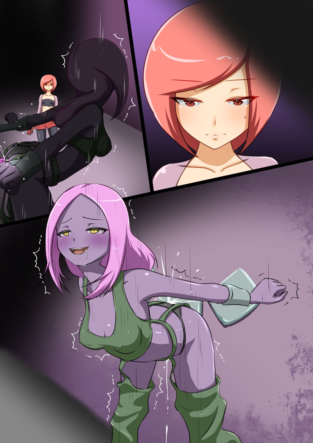 [でゅう] ウチの子がえっちな敵と戦って敗北する話(3)