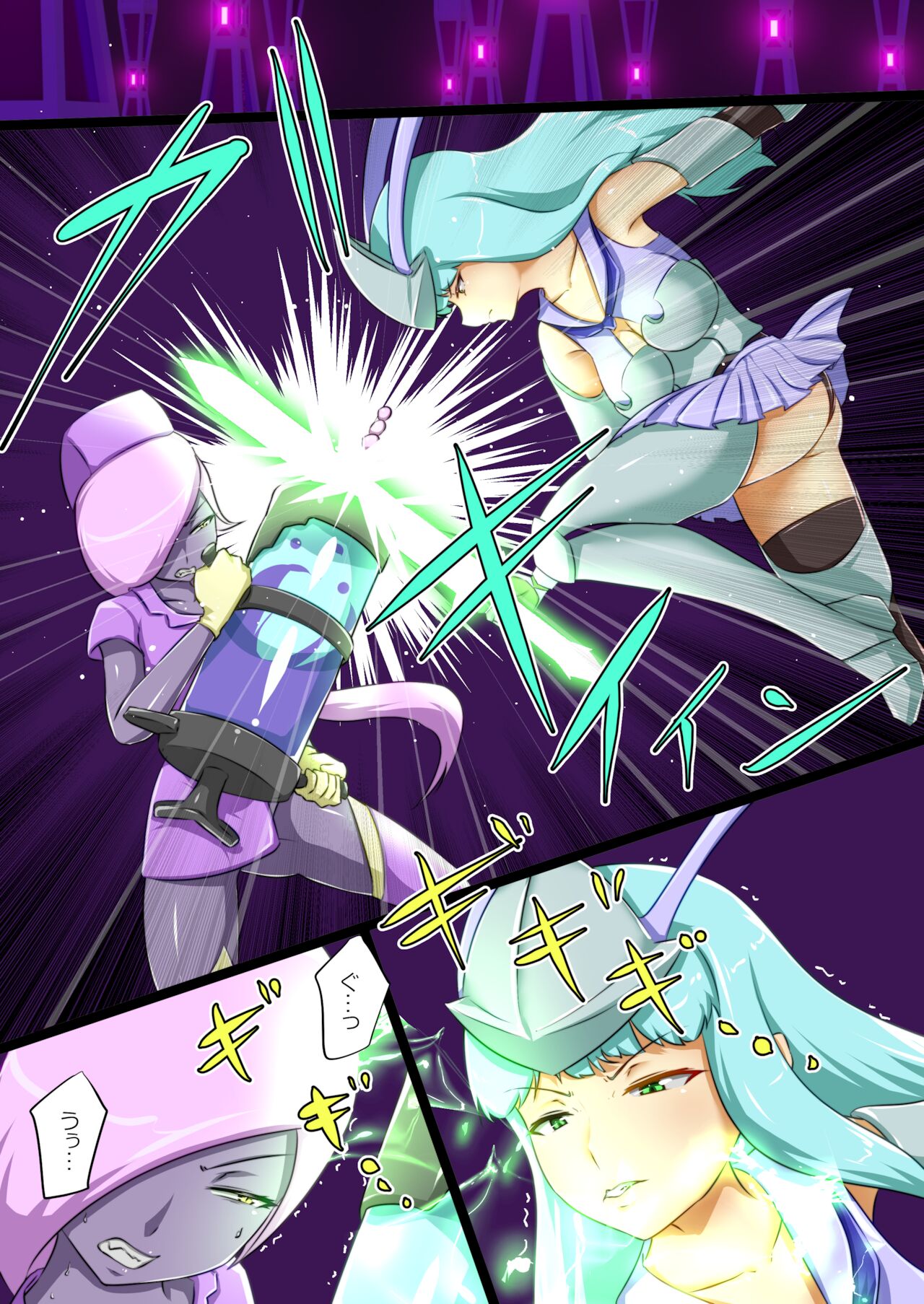 [でゅう] ウチの子がえっちな敵と戦って敗北する話(3)