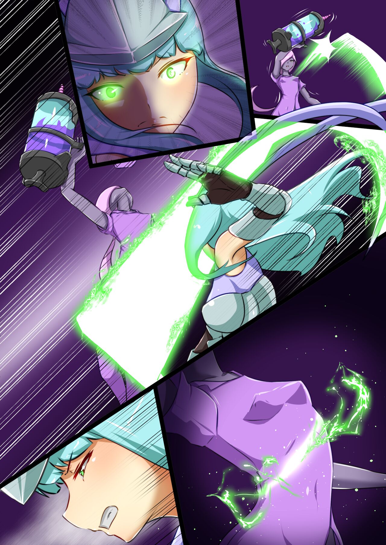 [でゅう] ウチの子がえっちな敵と戦って敗北する話(3)